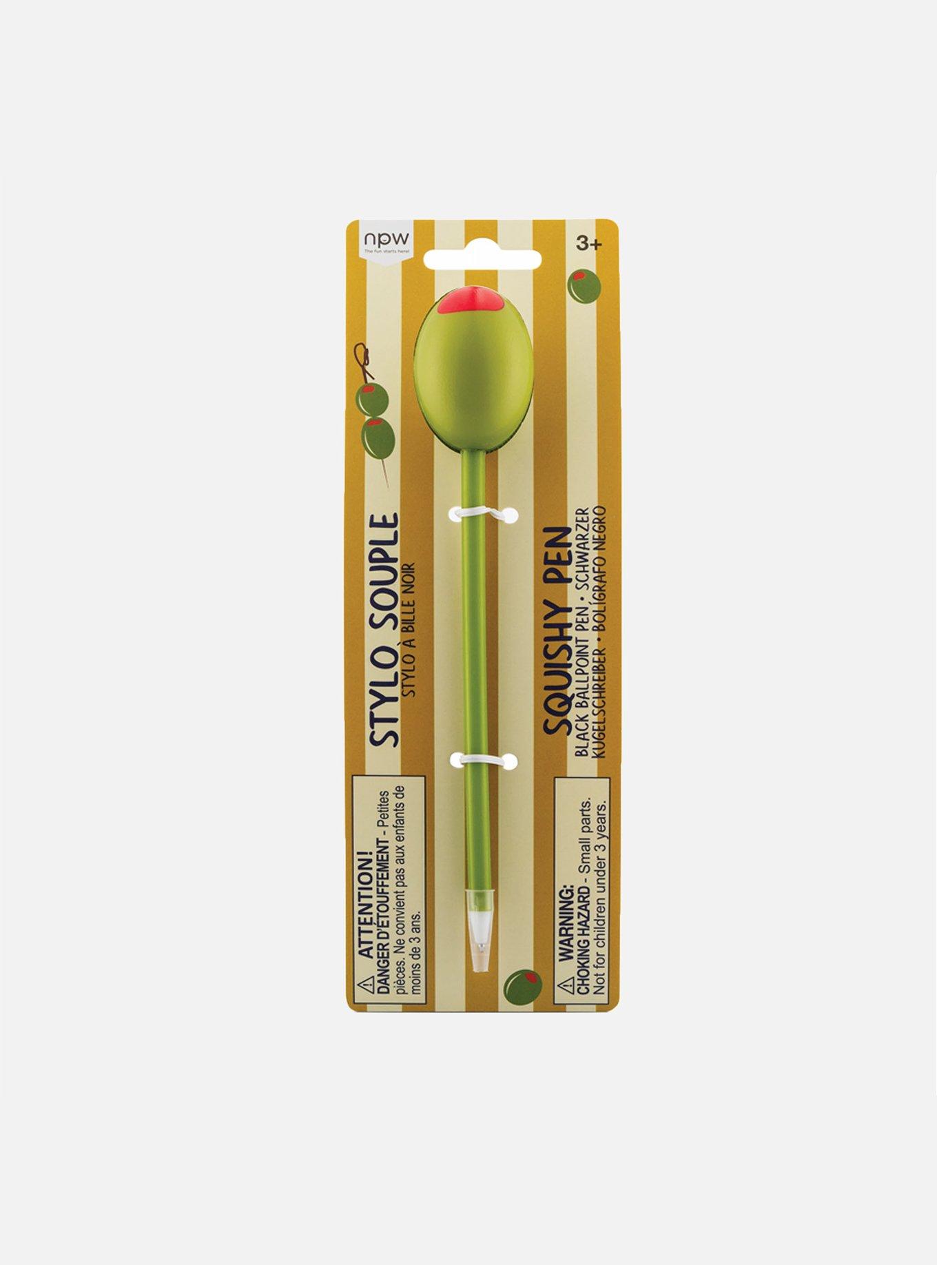 Olive Squishy Pen, , hi-res