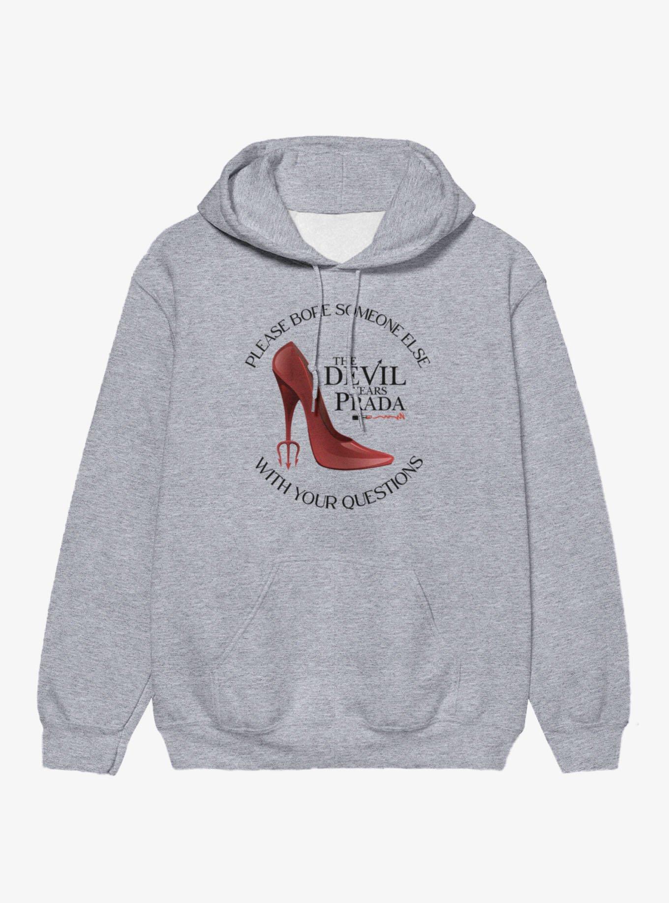 The Devil Wears Prada Boring Questions Red Shoe Hoodie, , hi-res