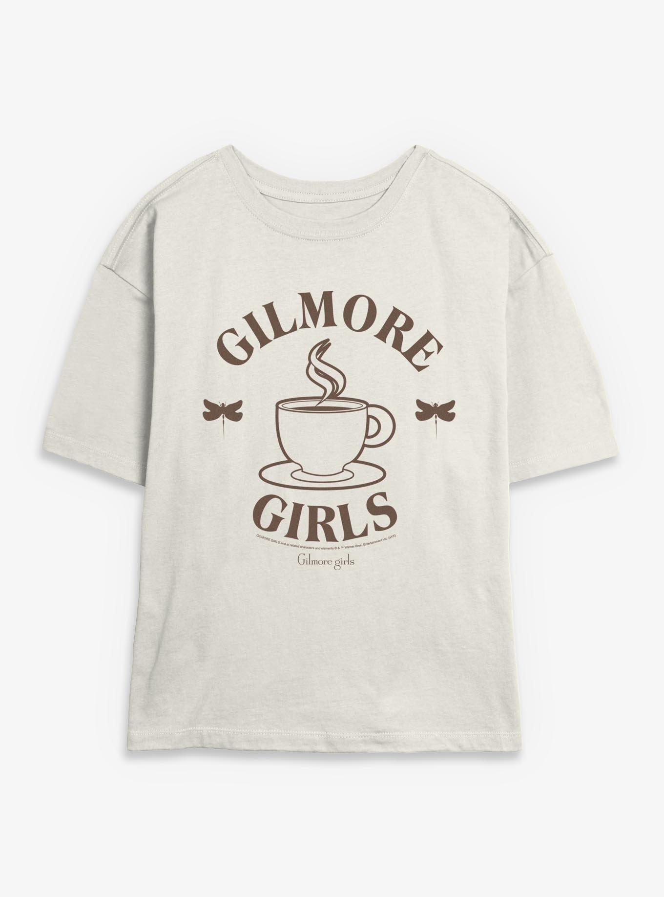 Gilmore Girls Coffee Dragonfly Womens Skimmer T-Shirt, , hi-res