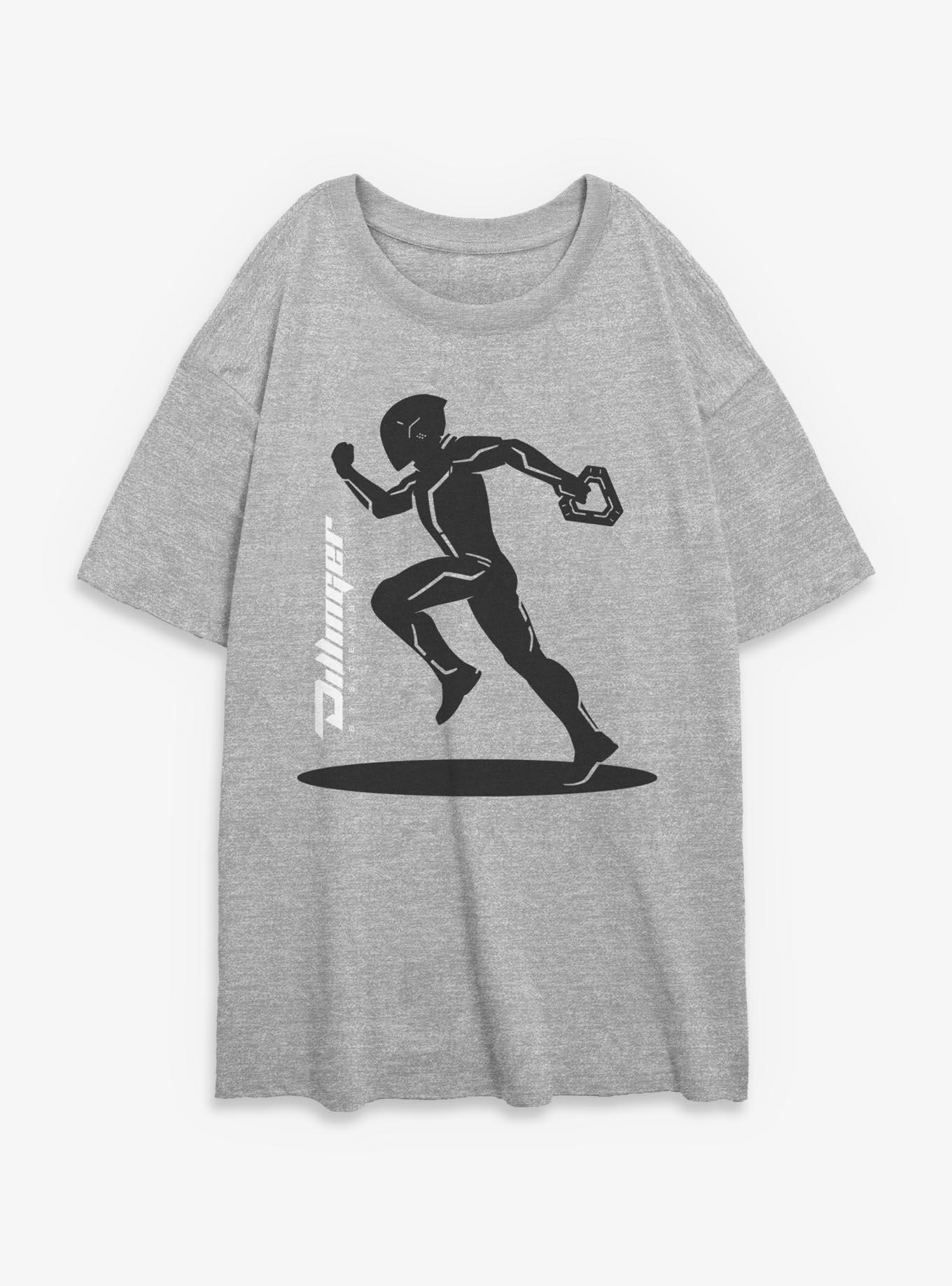Tron: Ares Dillinger Systems Run Womens Oversized T-Shirt, , hi-res