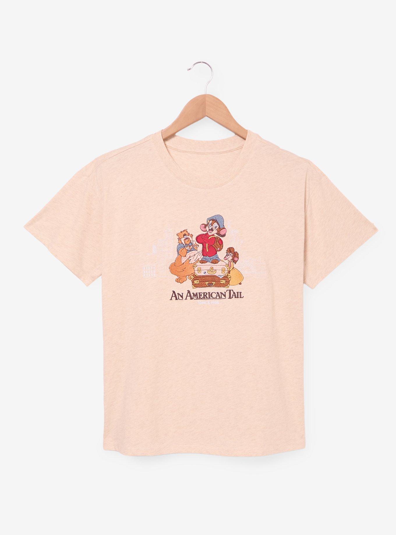 An American Tail Embroidered Women's T-Shirt - BoxLunch Exclusive