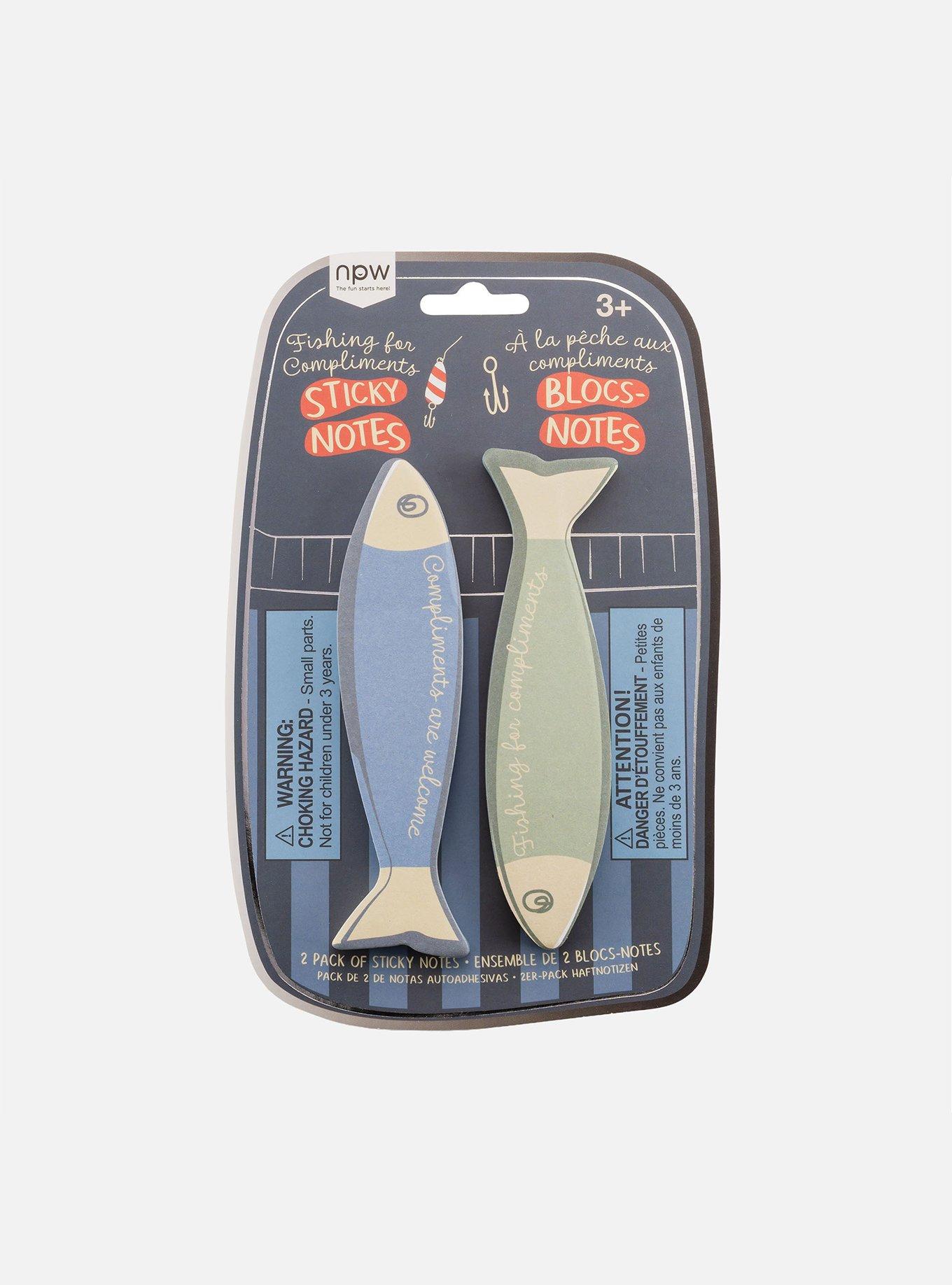 Sardine Sticky Note Set, , hi-res