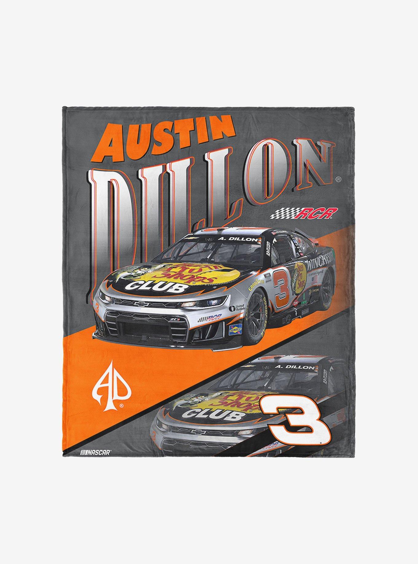 NASCAR Austin Dillon Reflection Silk Touch Throw Blanket, , hi-res