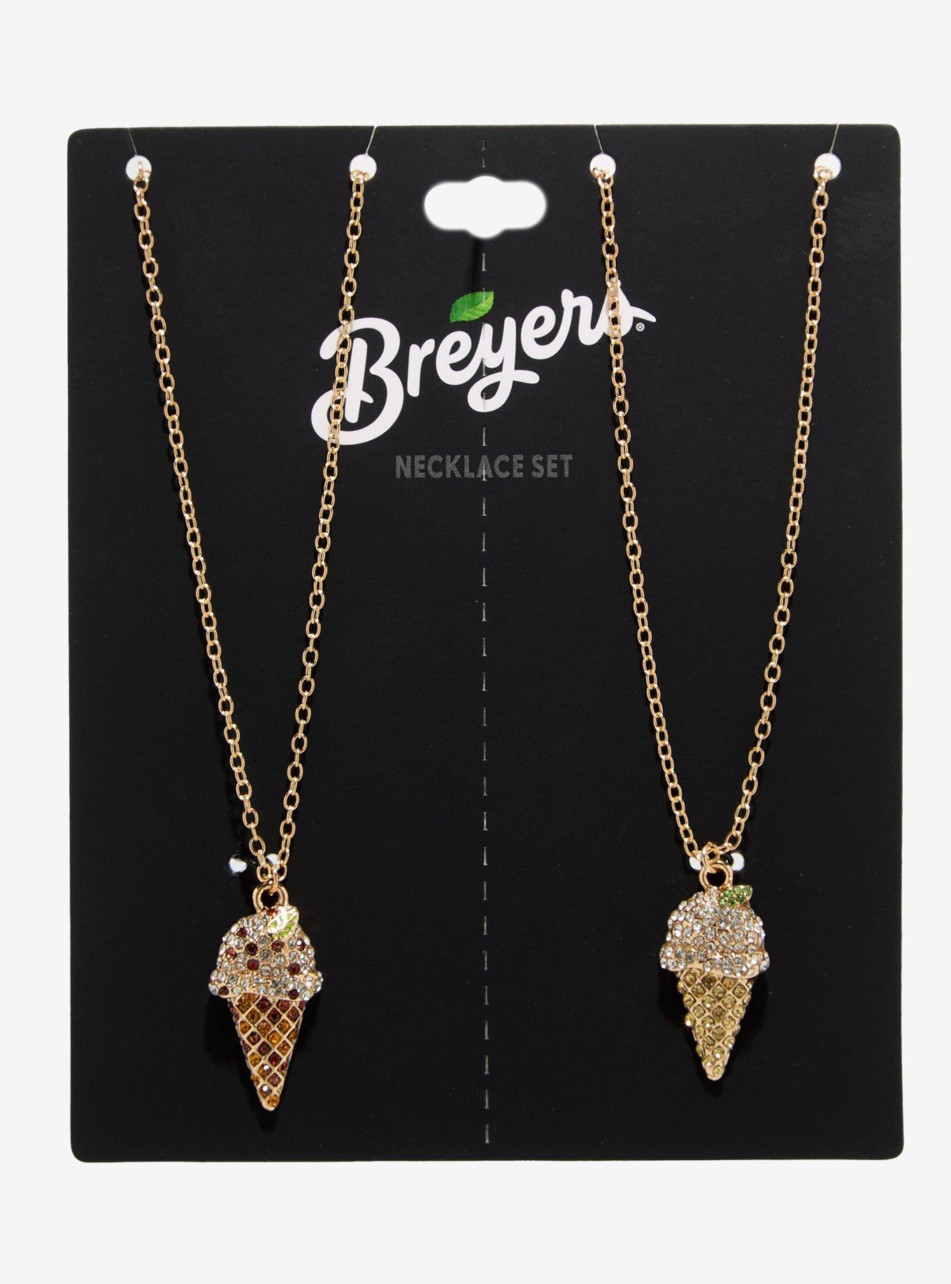 Breyers Ice Cream Best Friend Necklace Set, , hi-res