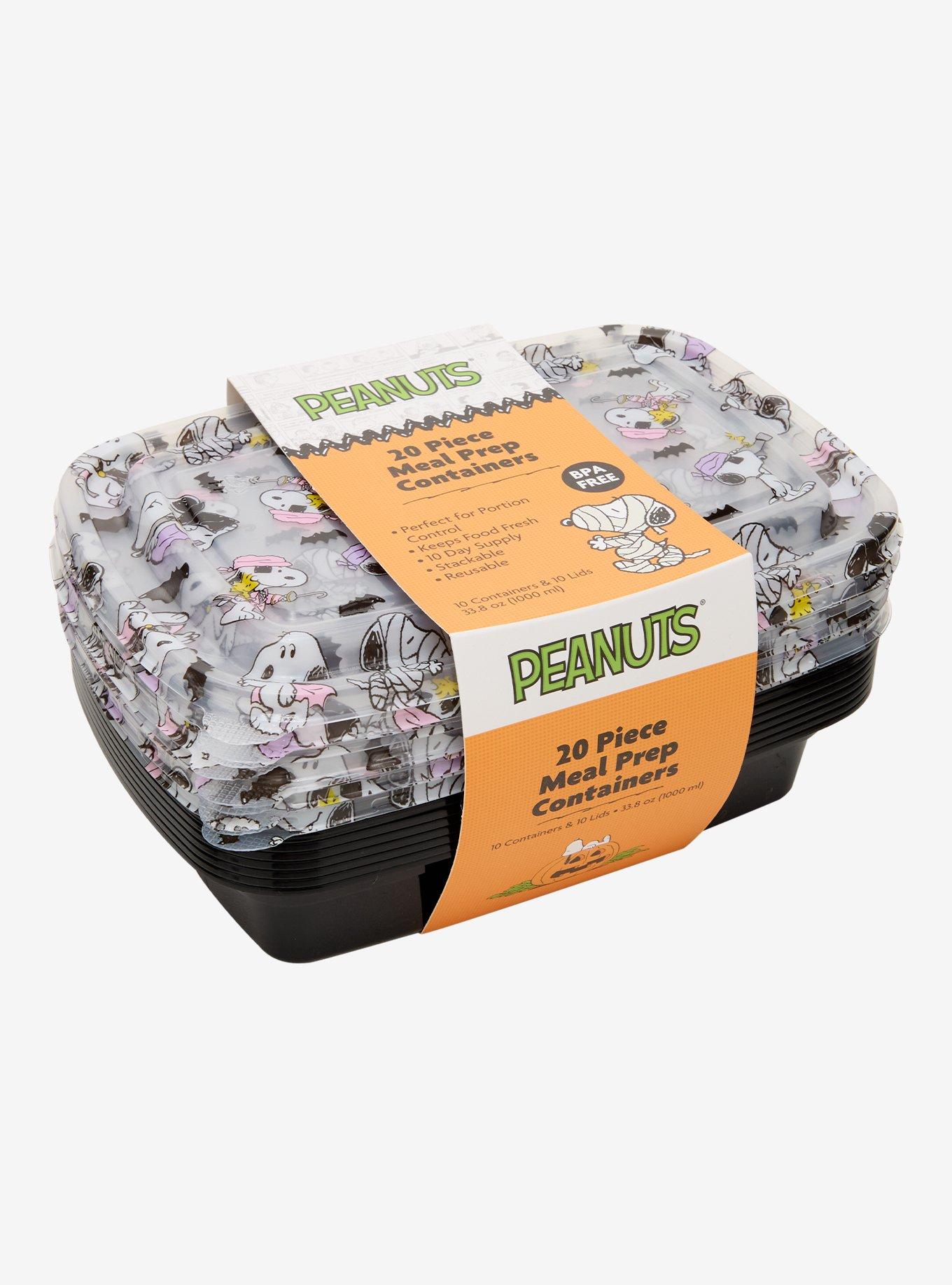 Peanuts Snoopy Halloween Meal Prep Container Set, , hi-res