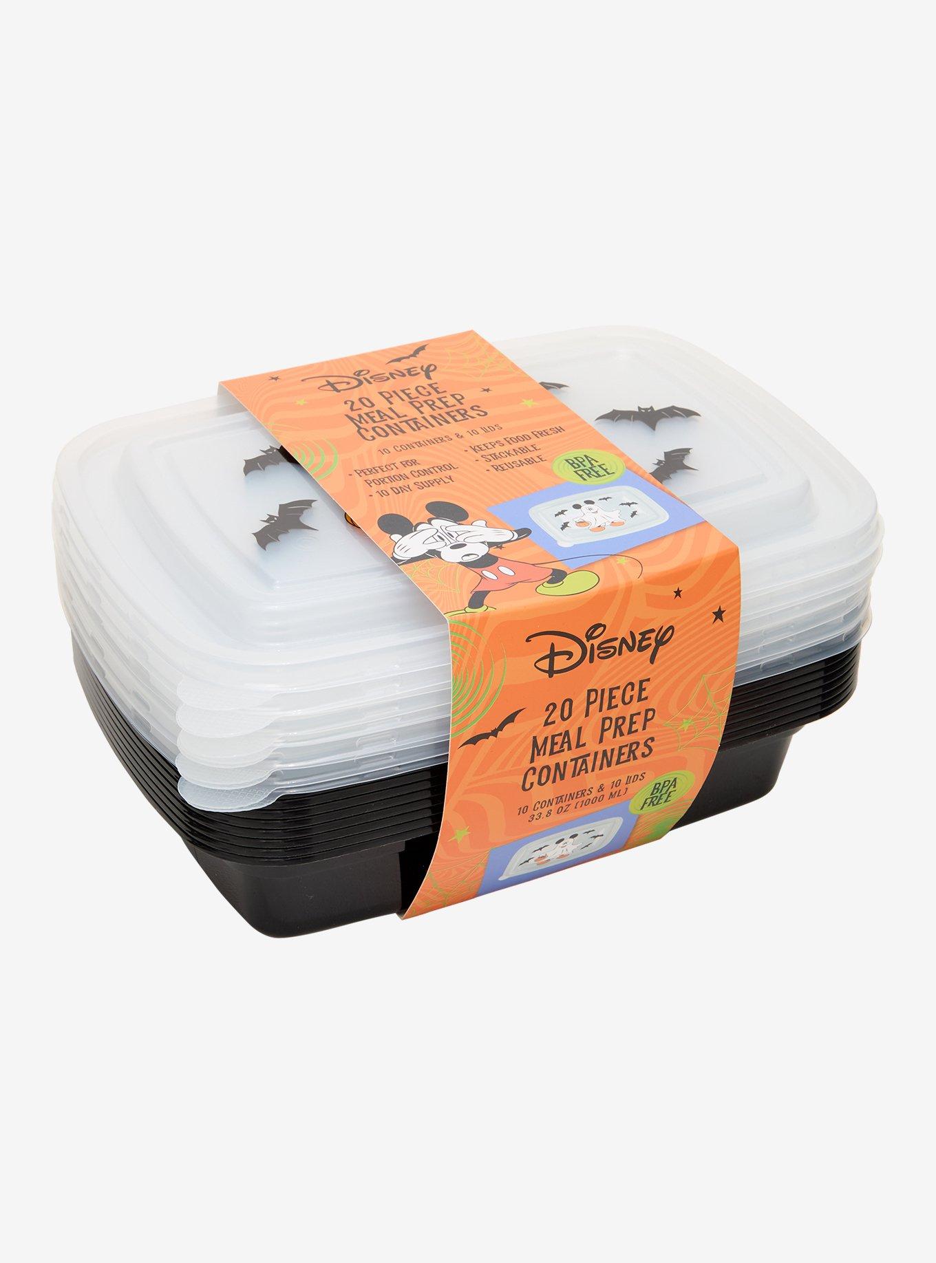 Disney Mickey Mouse Ghost Meal Prep Container Set, , hi-res
