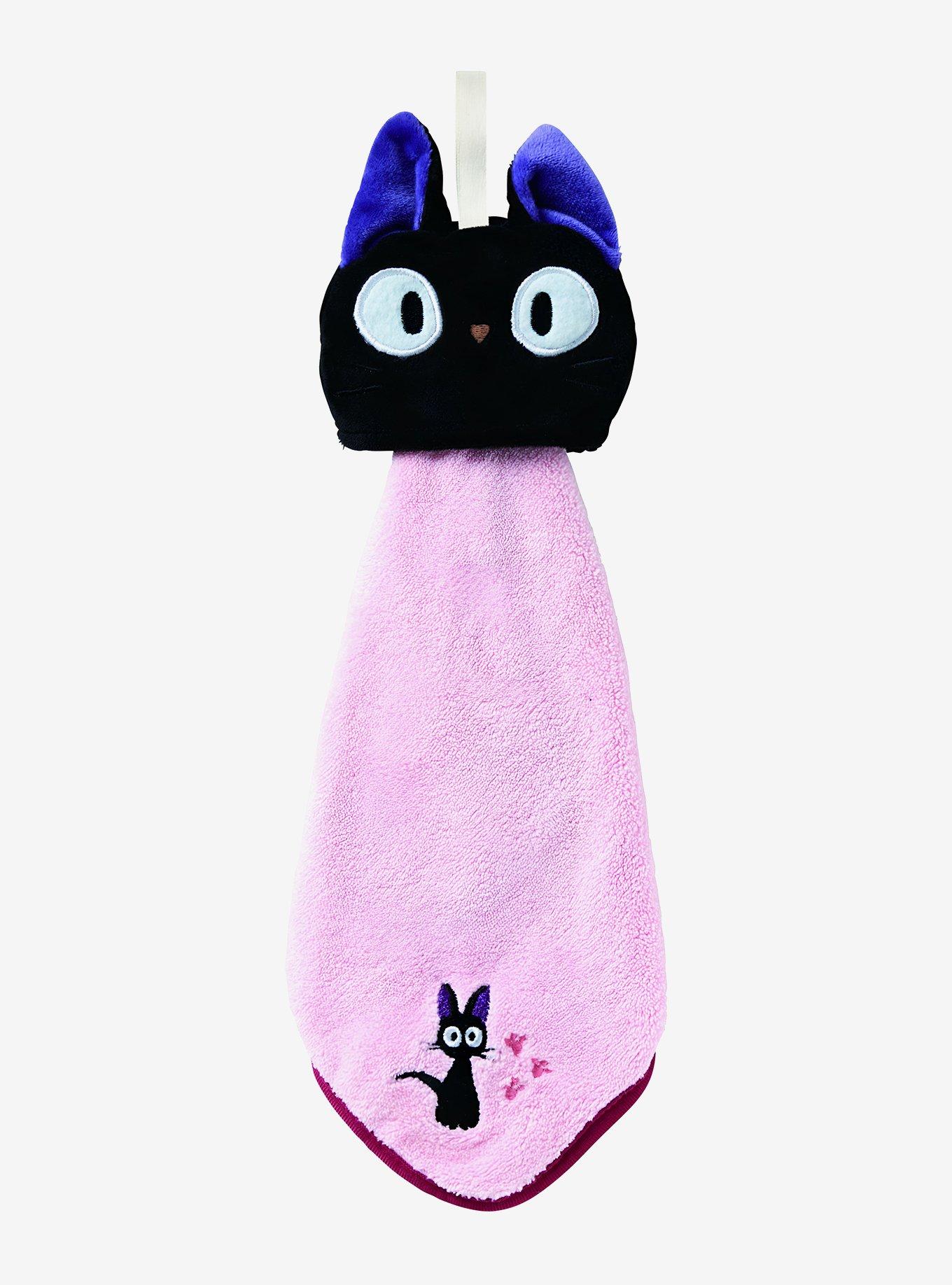 Studio Ghibli® Kiki's Delivery Service Jiji Plush Towel | Hot Topic