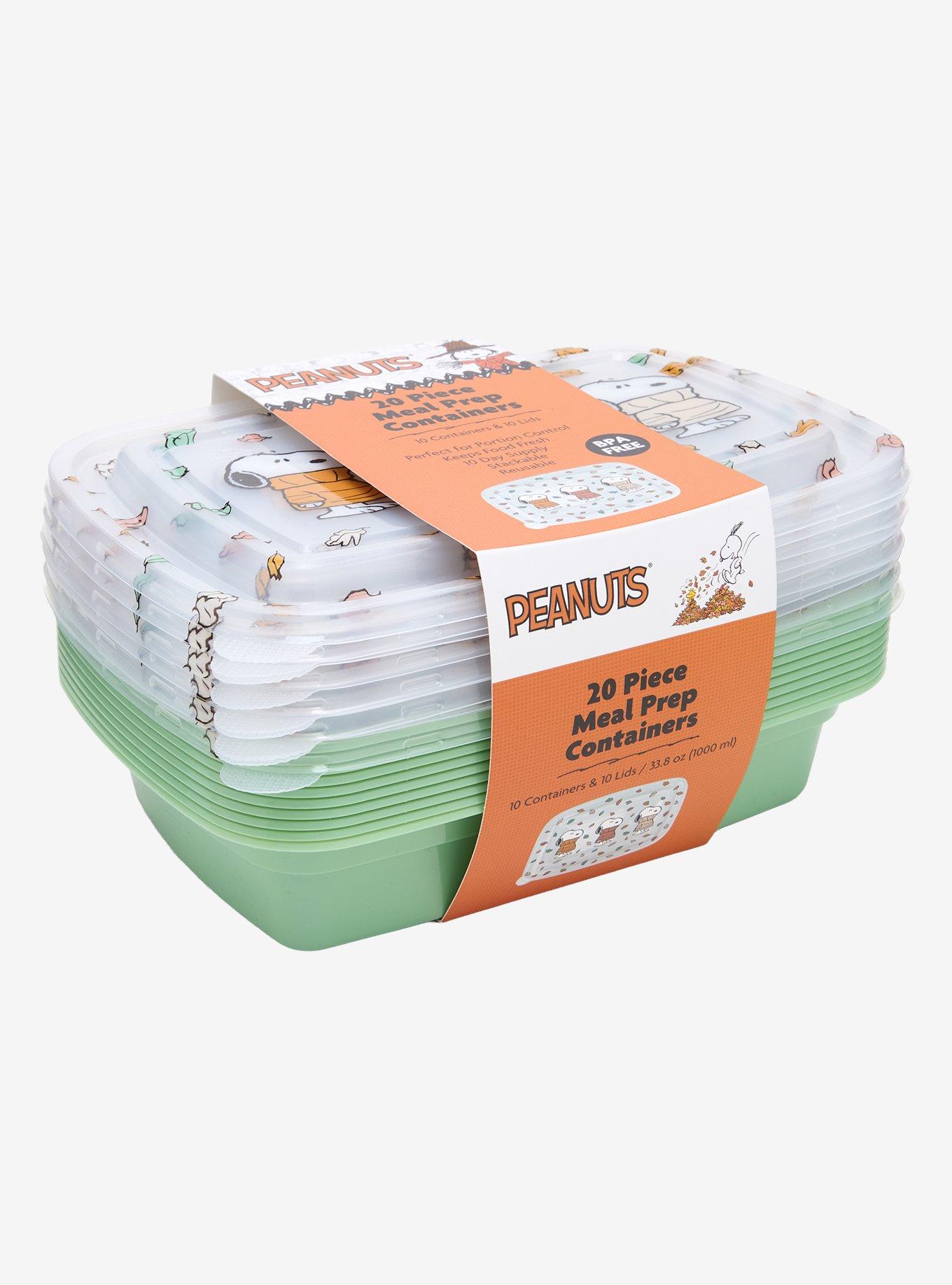 Peanuts Snoopy Fall Meal Prep Container Set, , hi-res
