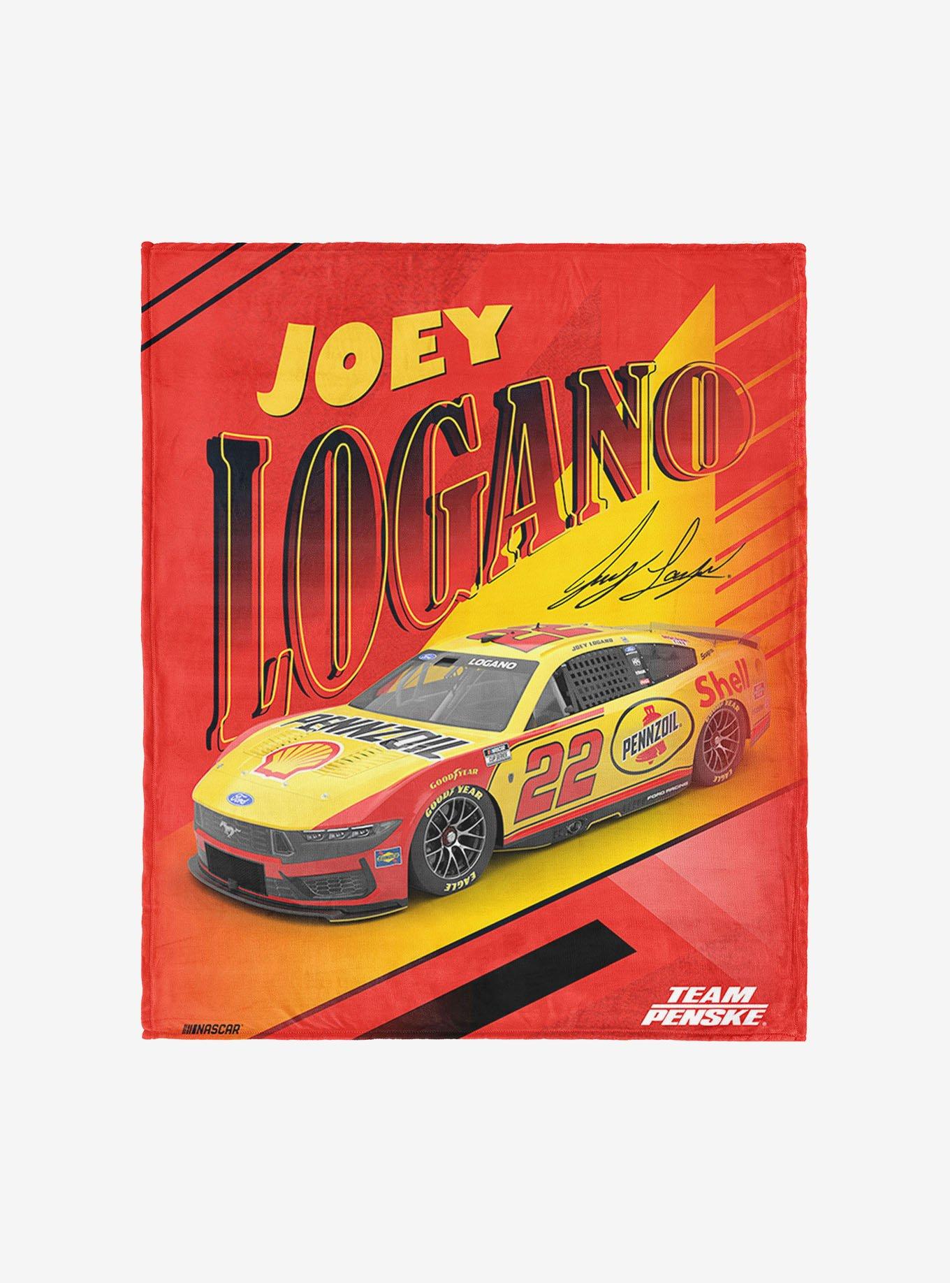 NASCAR Joey Logano Comet Car Silk Touch Throw Blanket, , hi-res