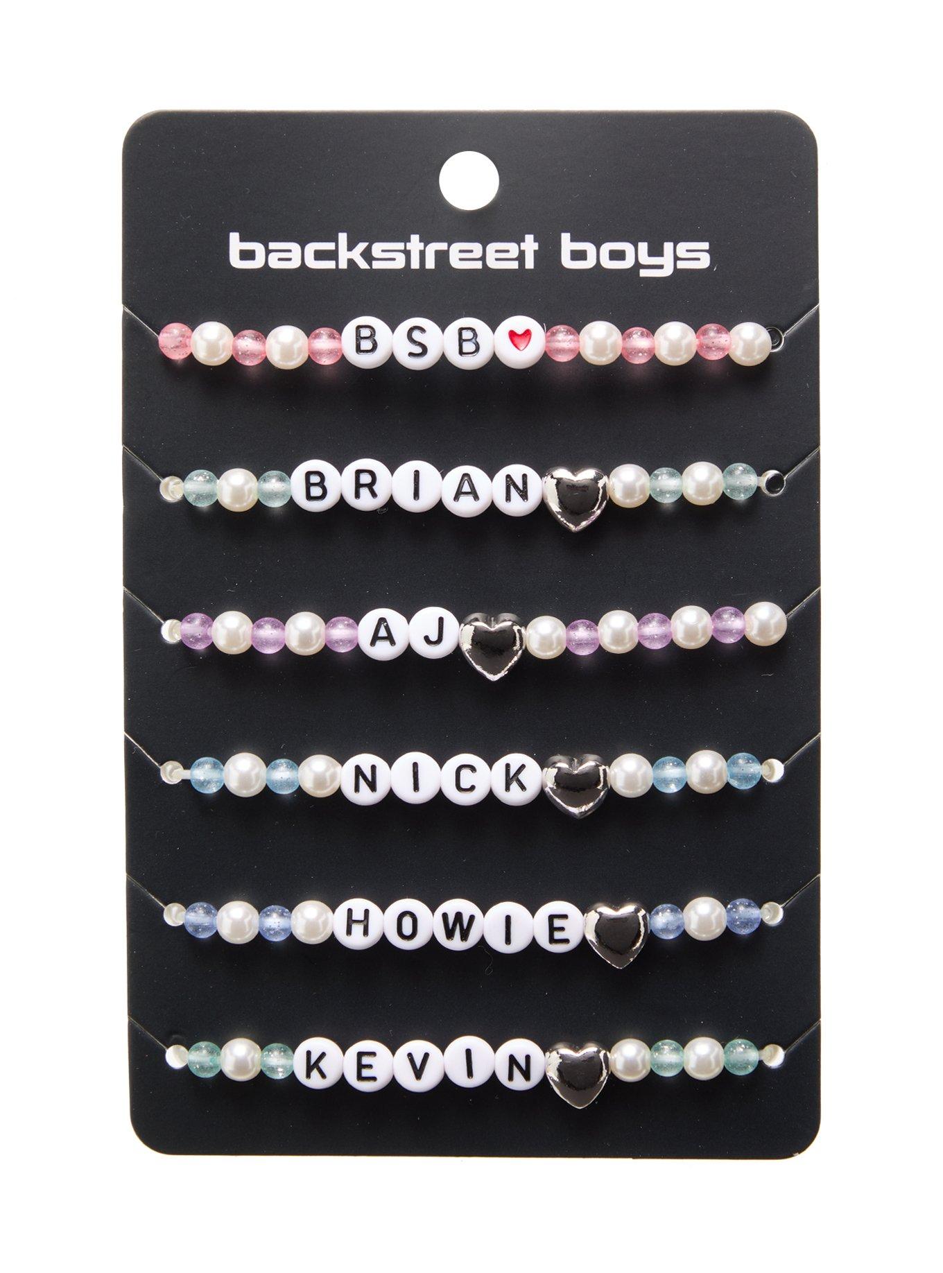 Backstreet Boys Member Bead Bracelet Set, , hi-res