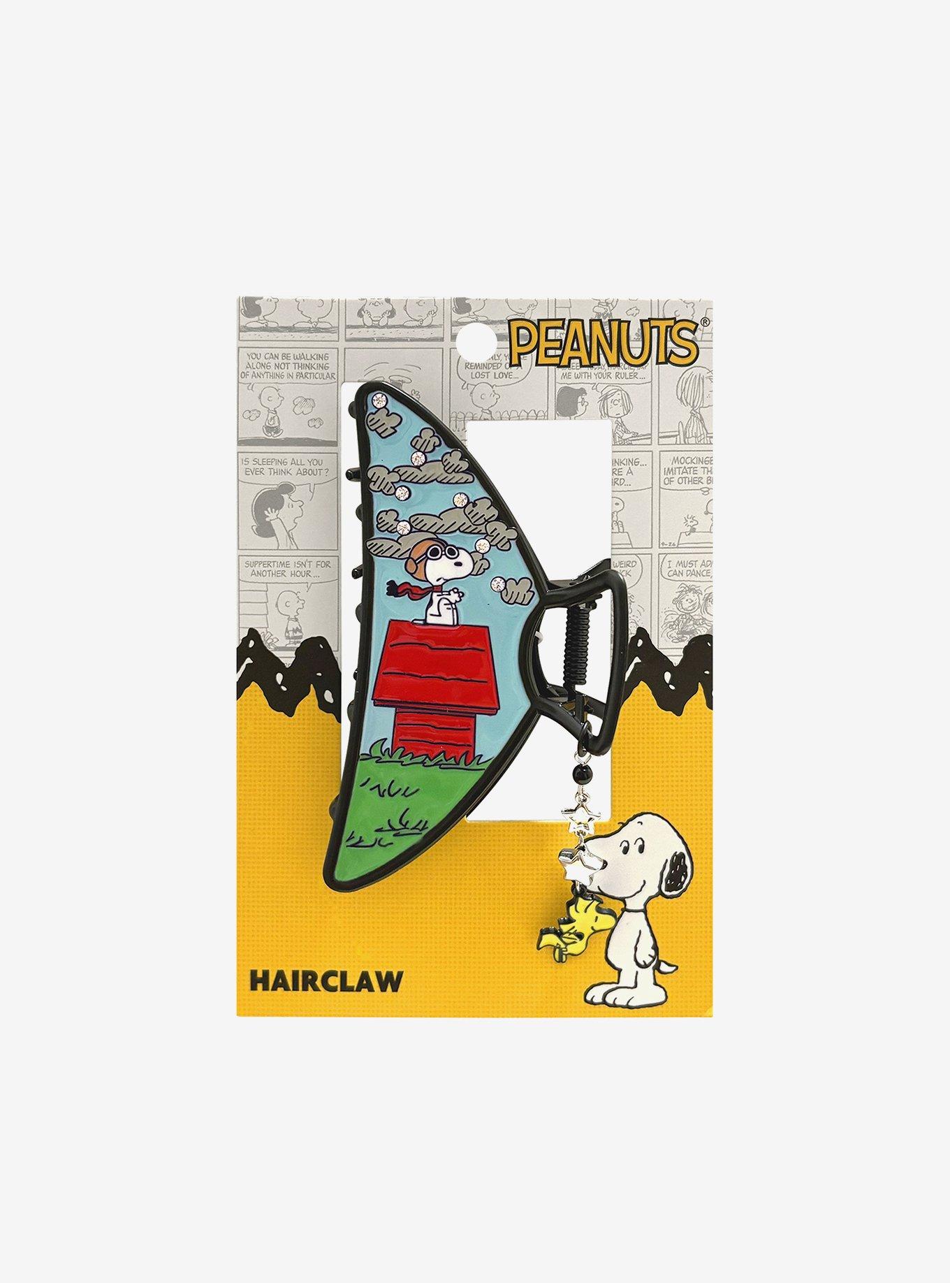 Peanuts Flying Ace Scene Claw Hair Clip, , hi-res