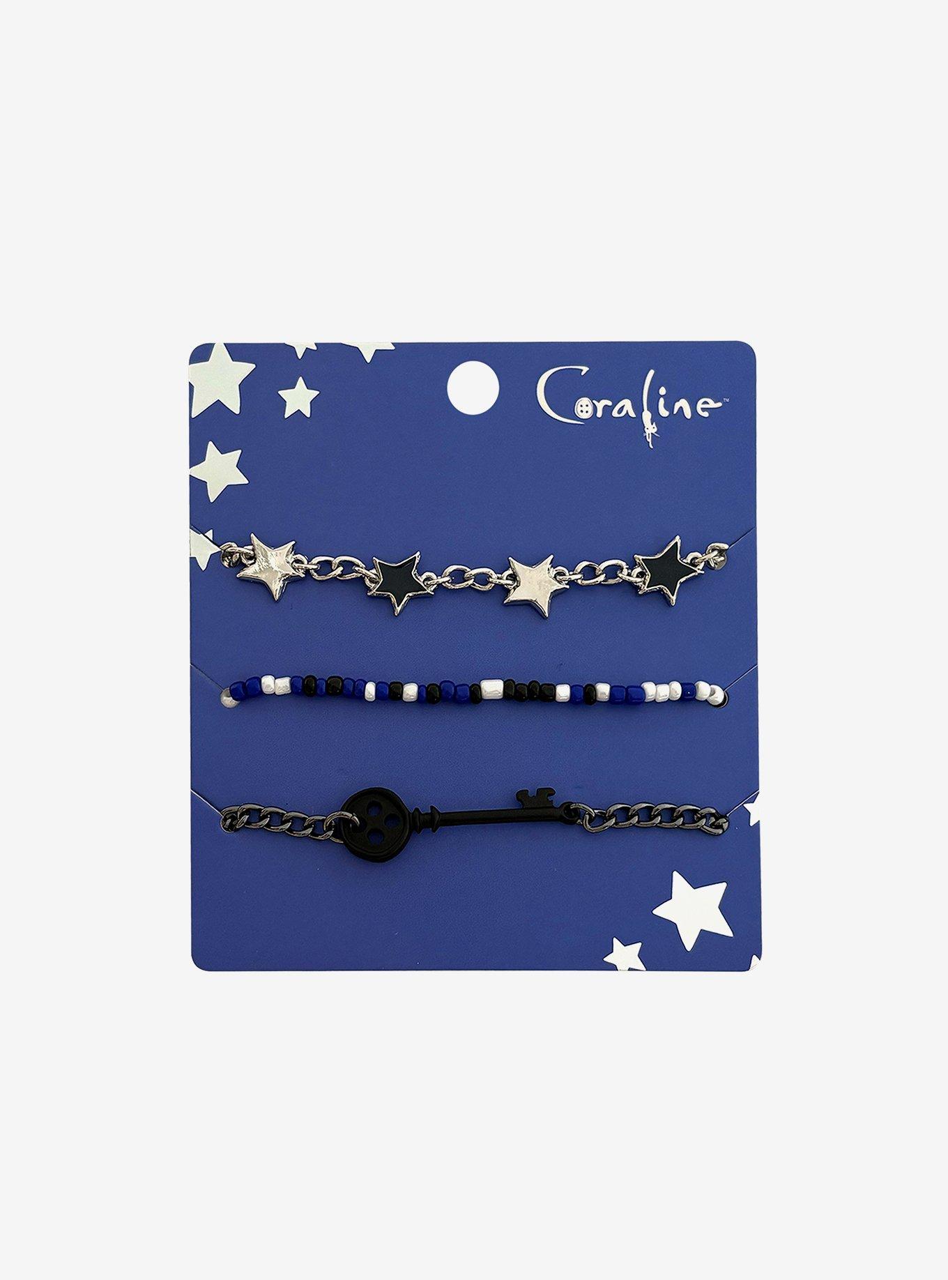 Coraline Key & Stars Bracelet Set, , hi-res