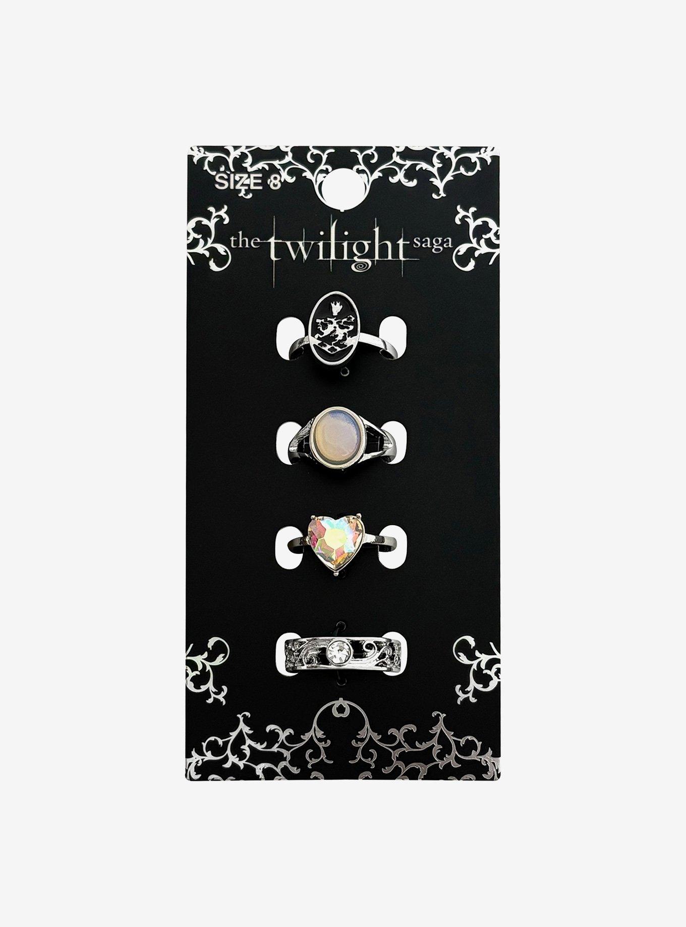The Twilight Saga Crest Gem Ring Set, , hi-res
