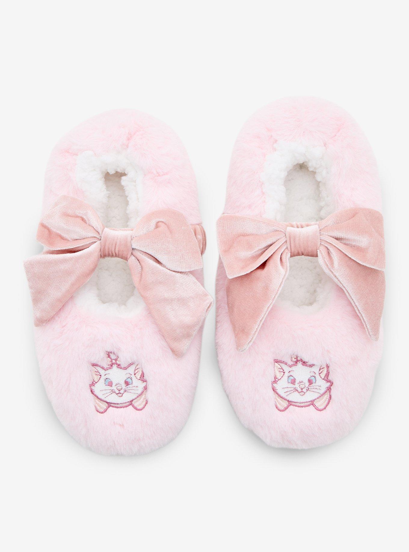 Disney The Aristocats Velvet Ribbon Cozy Slipper Socks