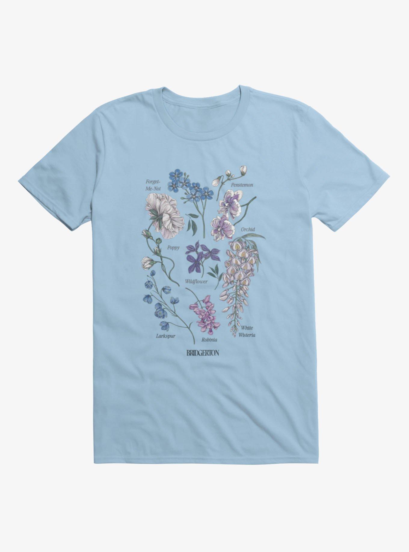 Bridgerton Floral Picture Guide T-Shirt, , hi-res
