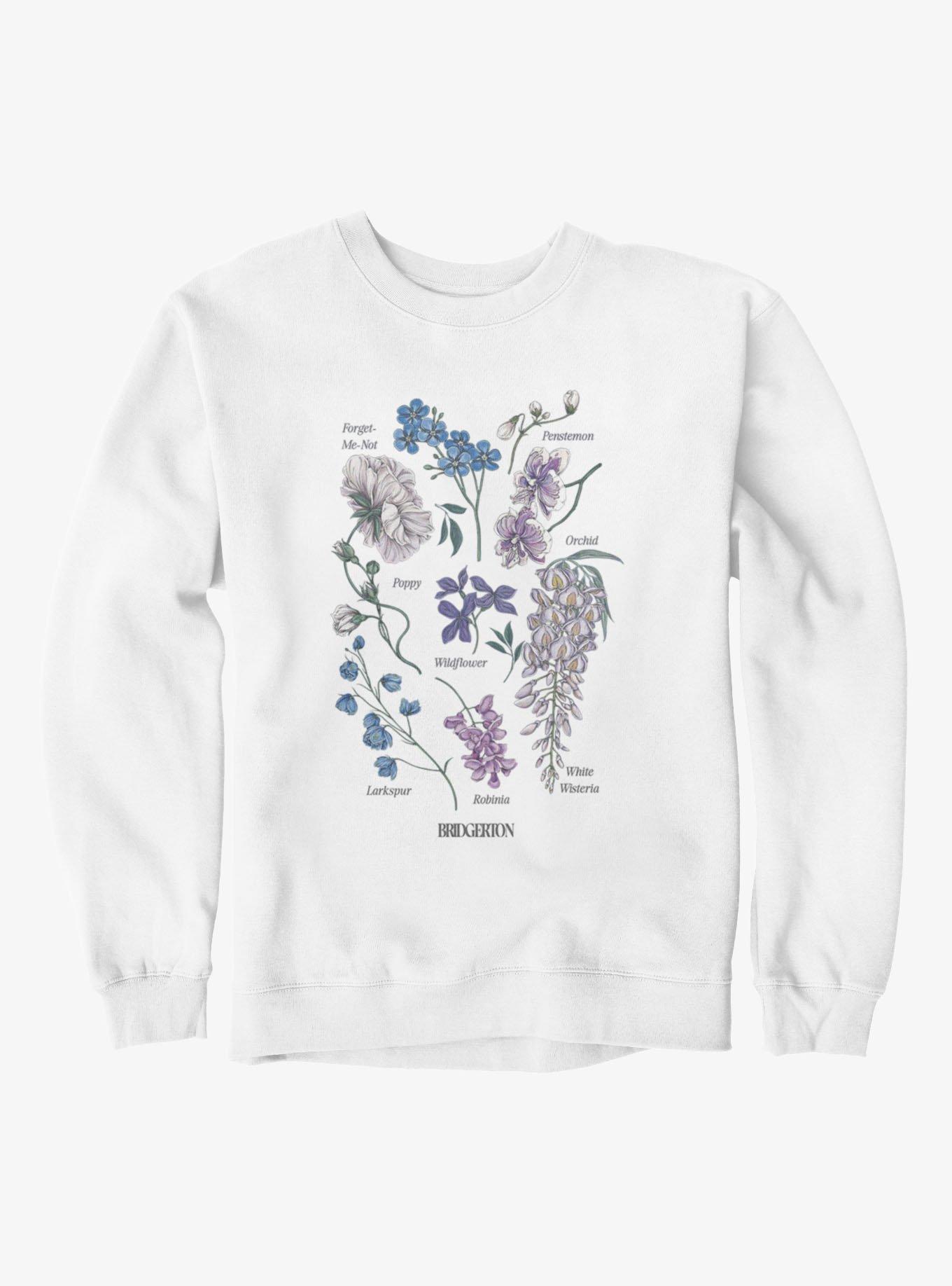 Bridgerton Floral Picture Guide Sweatshirt, , hi-res