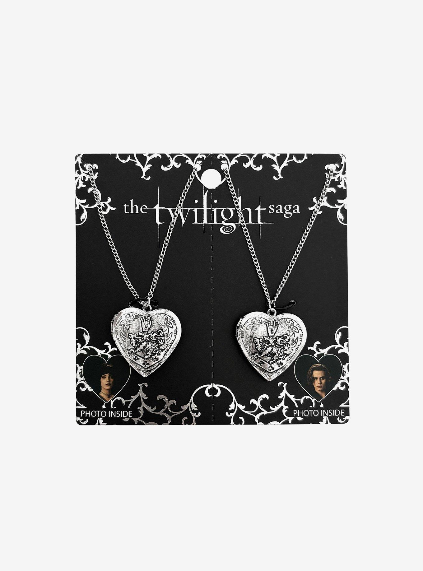 The Twilight Saga Alice & Jasper Locket Best Friend Necklace Set, , hi-res