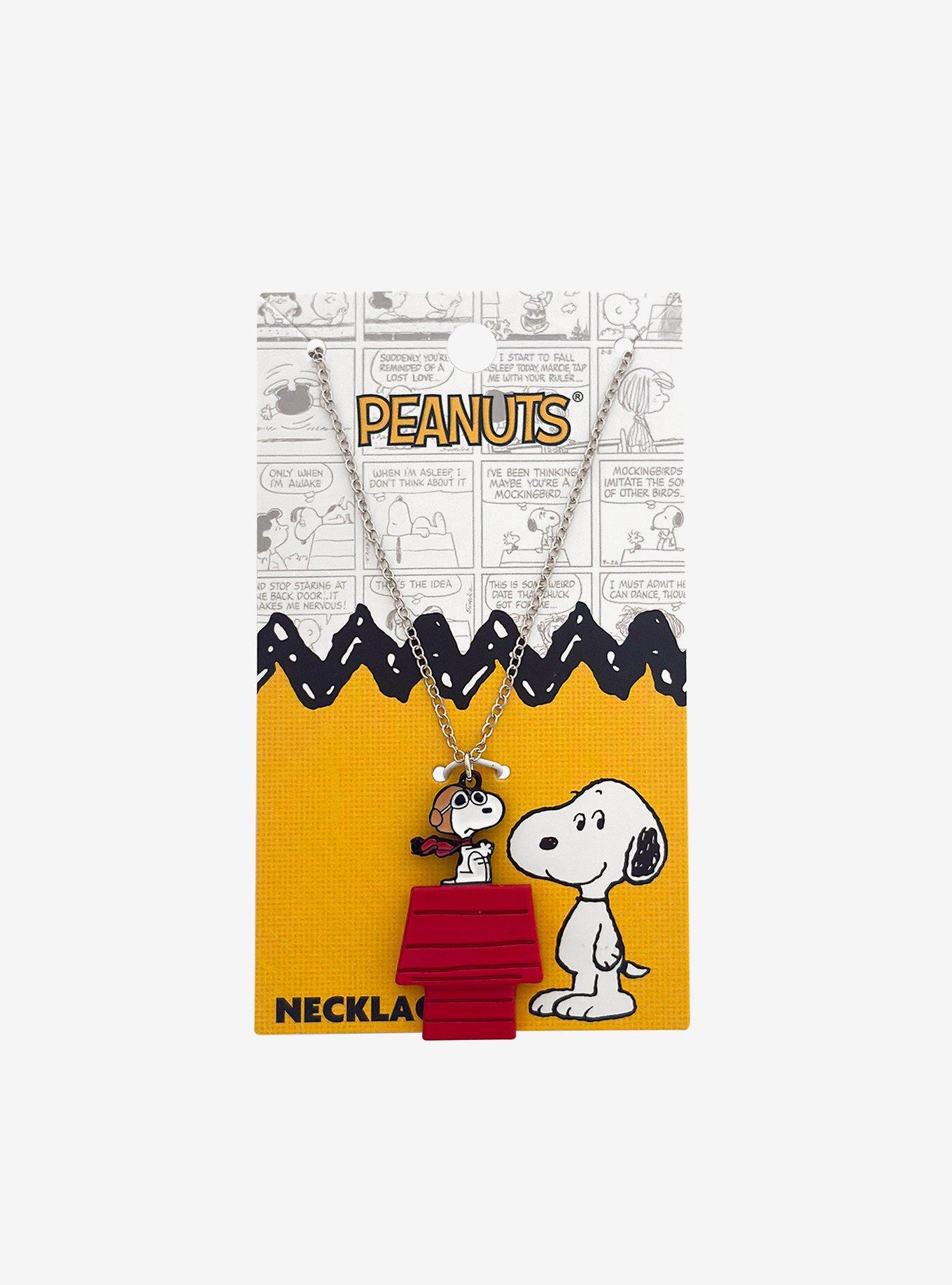 Peanuts Snoopy Flying Ace Necklace, , hi-res