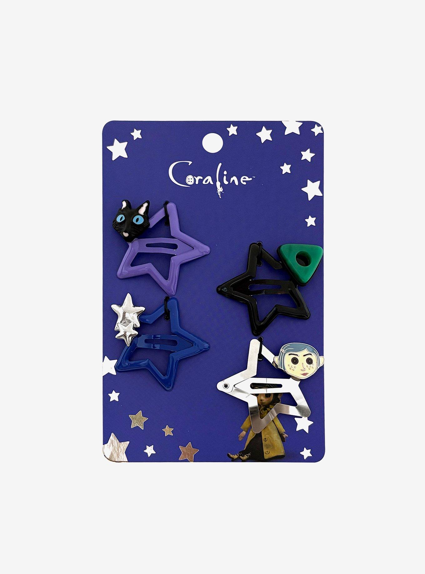 Coraline Star Icon Hair Clip Set, , hi-res