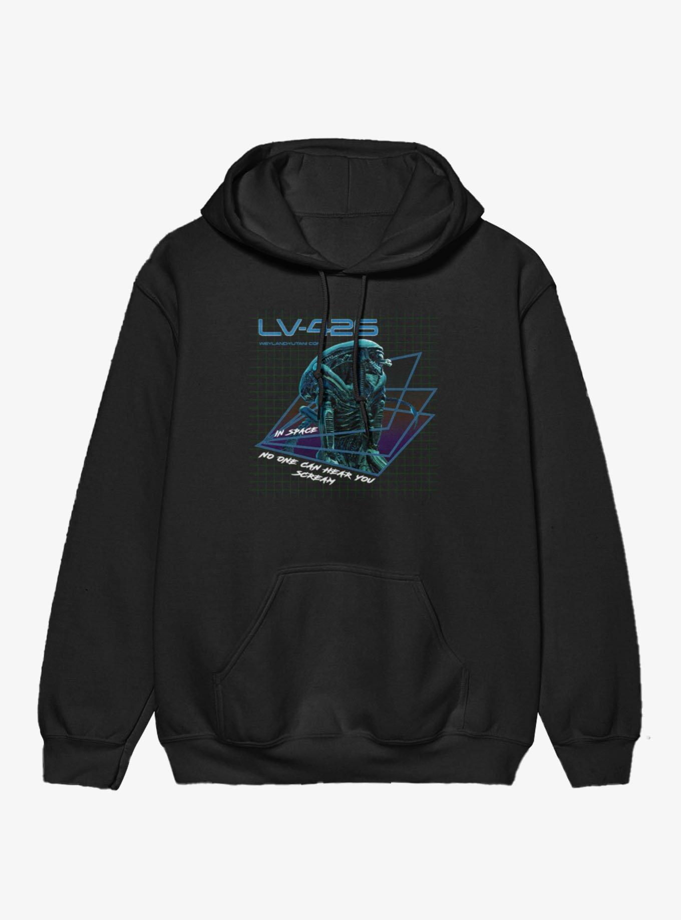 Alien LV-426 In Space No One Can Hear You Scream Hoodie, , hi-res