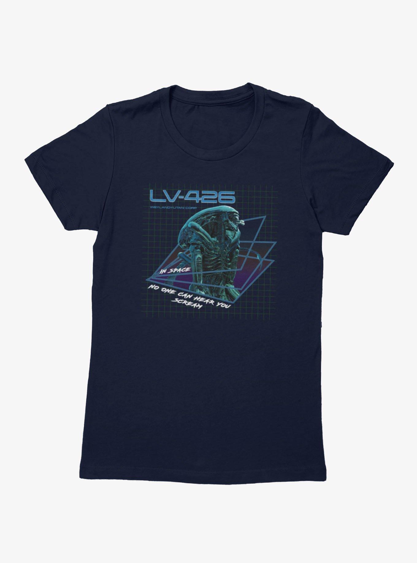 Alien LV-426 In Space No One Can Hear You Scream Womens T-Shirt, , hi-res