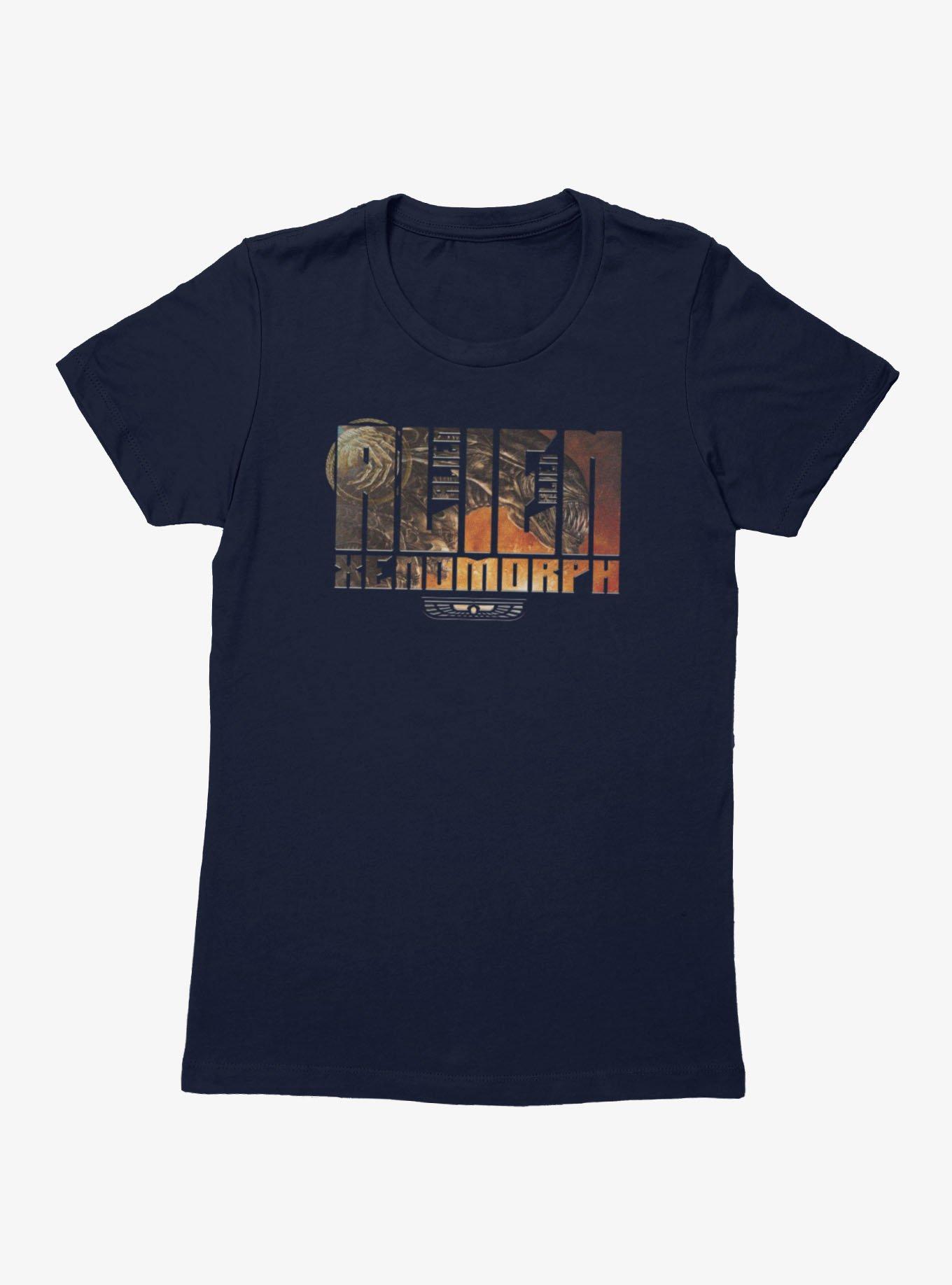 Alien Xenomorph Text Fill Womens T-Shirt, , hi-res