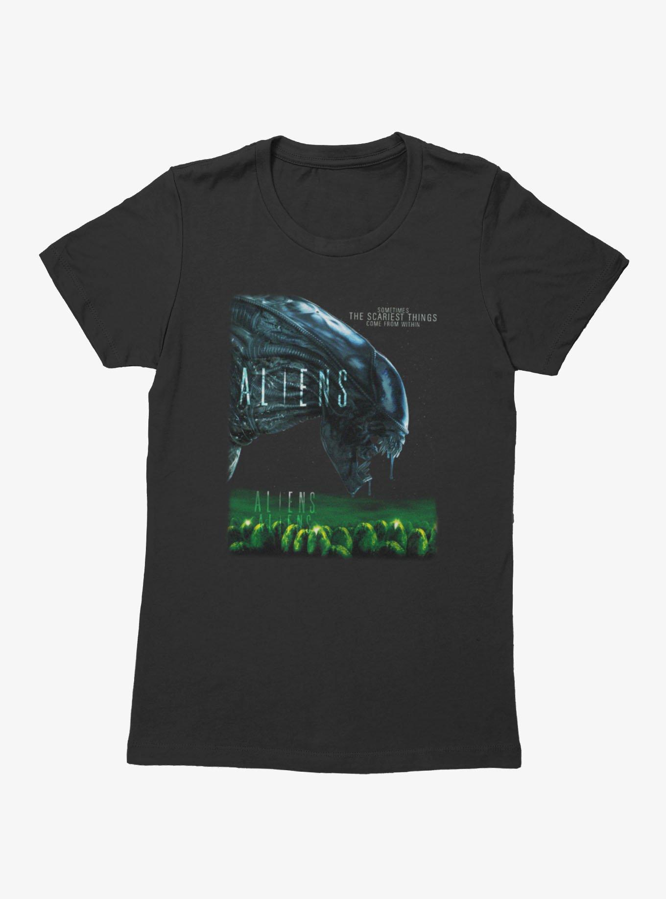 Aliens The Scariest Things Womens T-Shirt, , hi-res