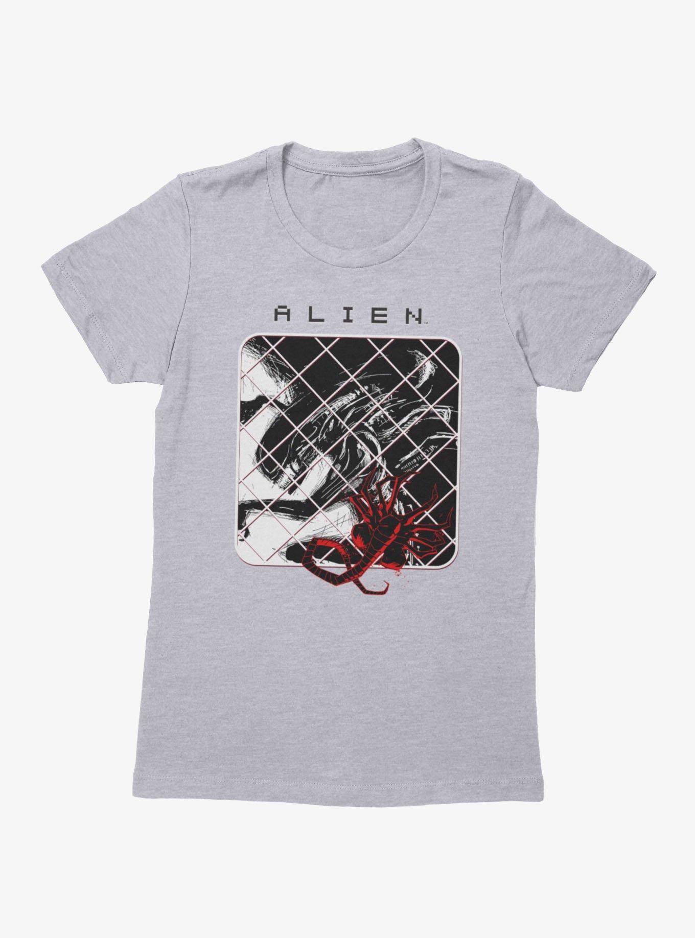 Alien Xenomorph Pop Face Hugger Womens T-Shirt, , hi-res