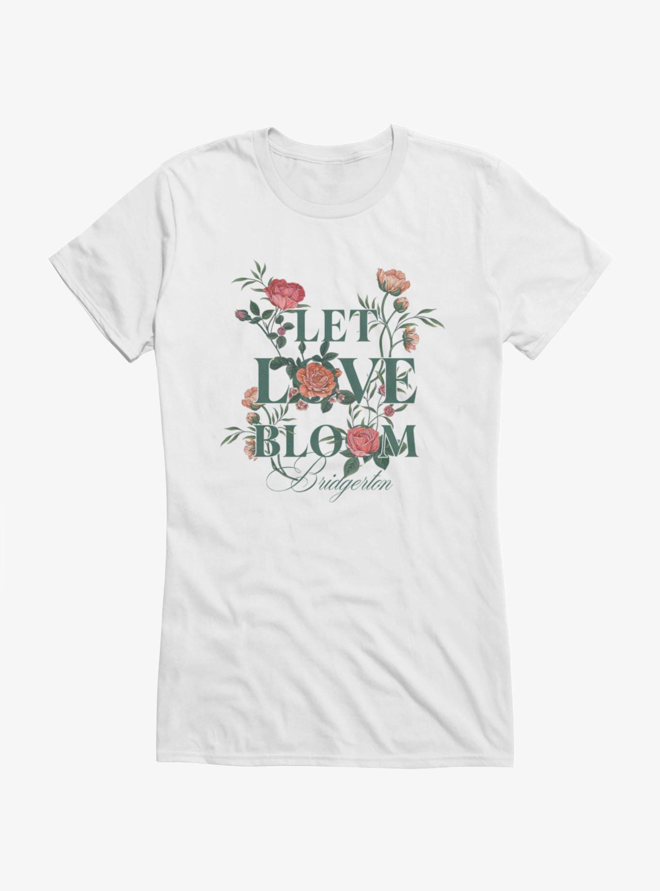 Bridgerton Let Love Bloom Floral Girls T-Shirt, , hi-res