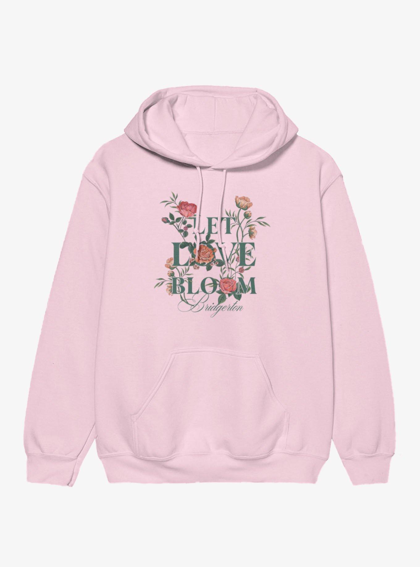 Bridgerton Let Love Bloom Floral Hoodie