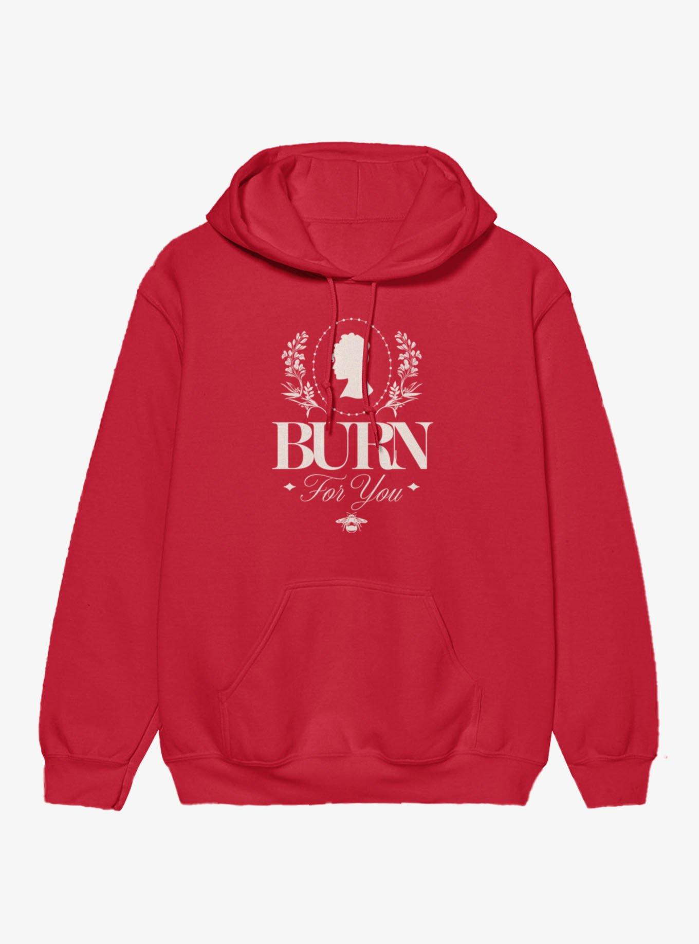 Bridgerton Burn For You Silhouette Hoodie, , hi-res