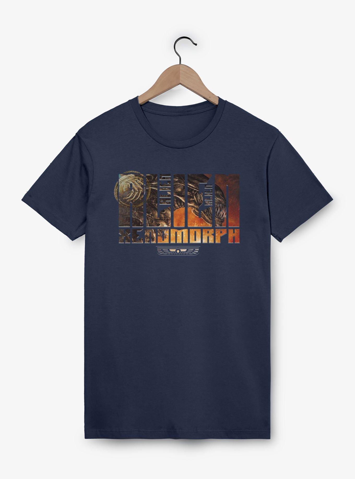 Alien Xenomorph Text Fill T-Shirt, , hi-res