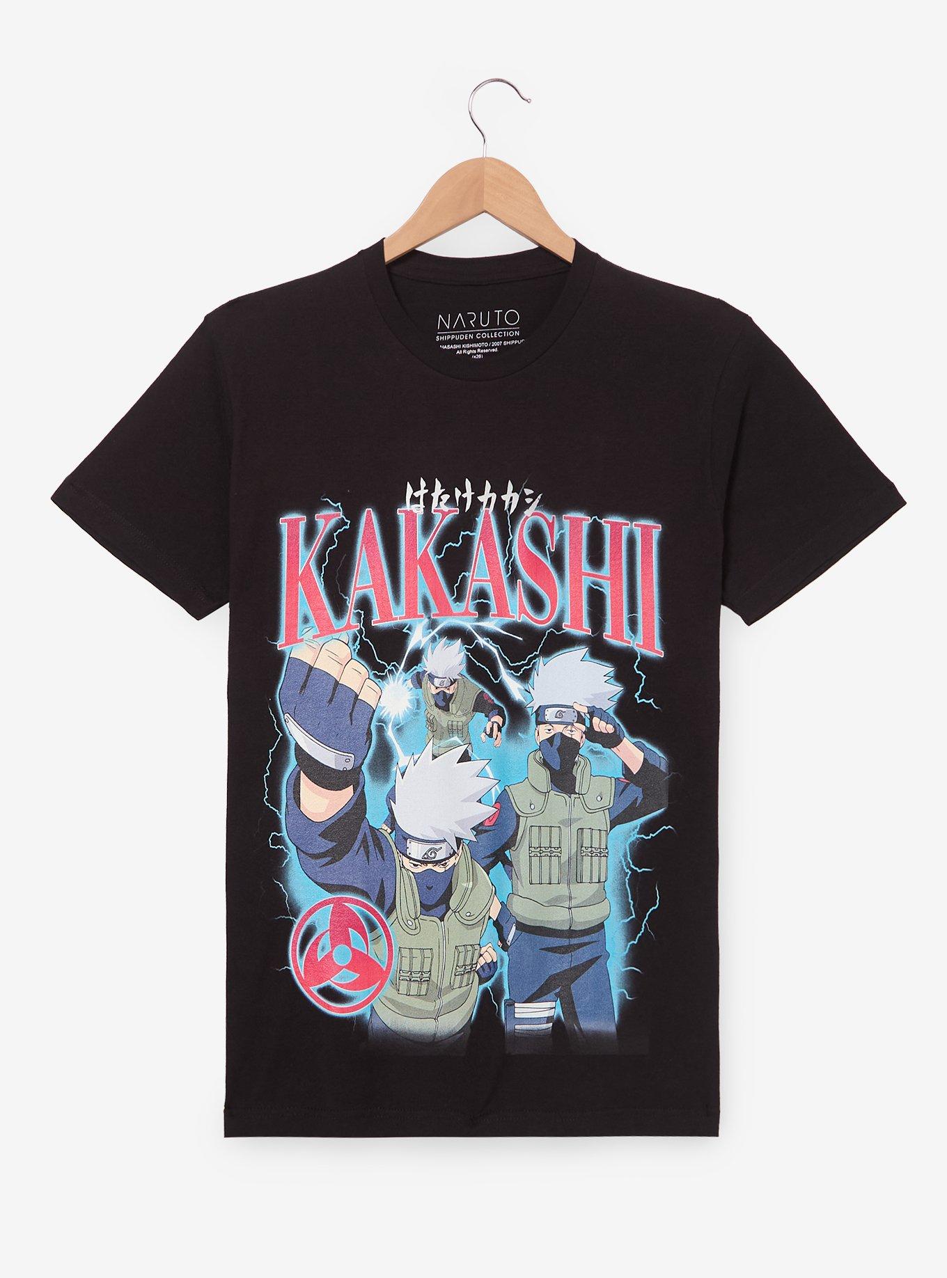 Naruto Shippuden Kakashi Multi-Portrait T-Shirt - BoxLunch Exclusive, , hi-res