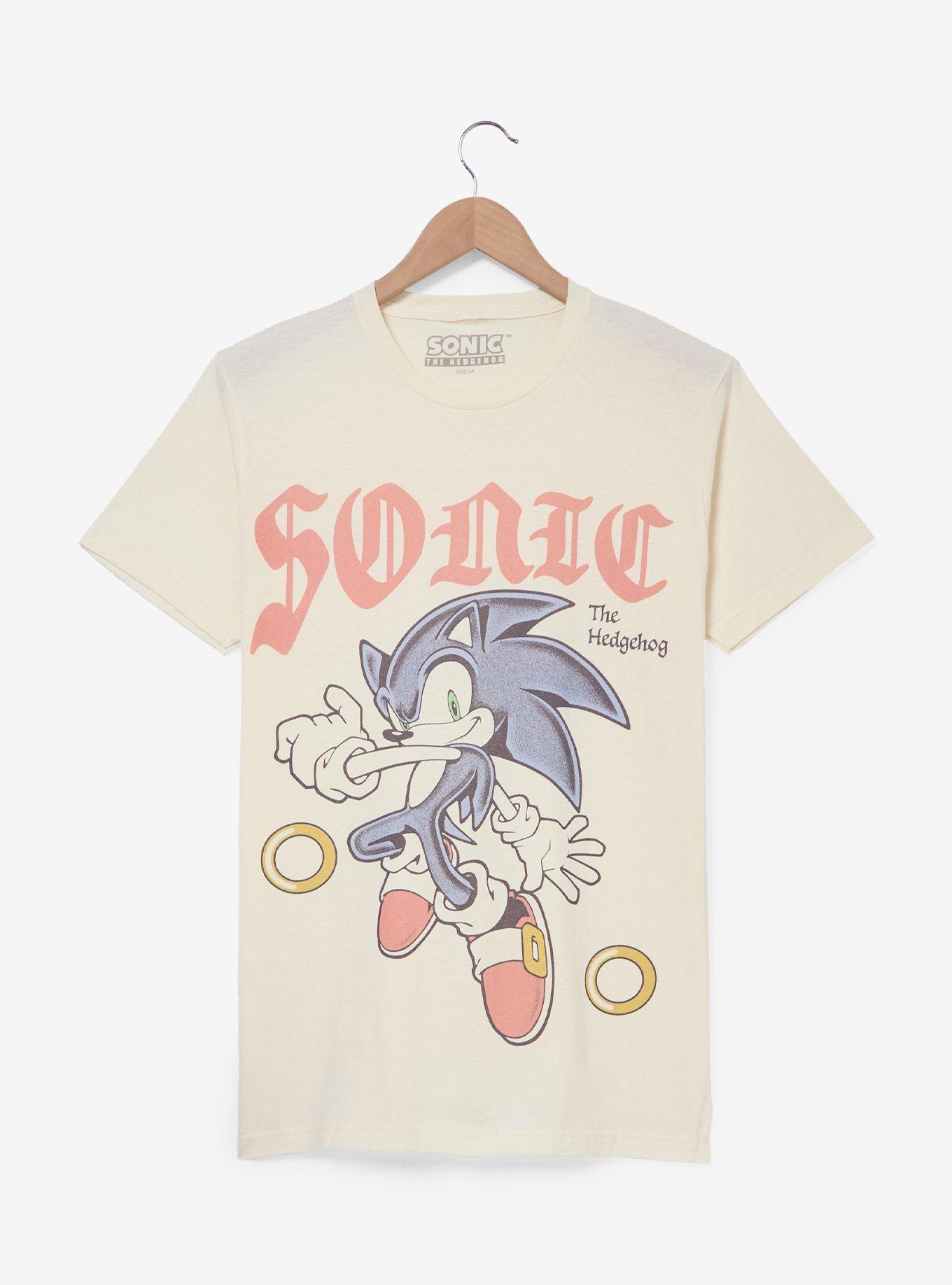 Sonic the Hedgehog Faded Portrait T-Shirt - BoxLunch Exclusive, , hi-res