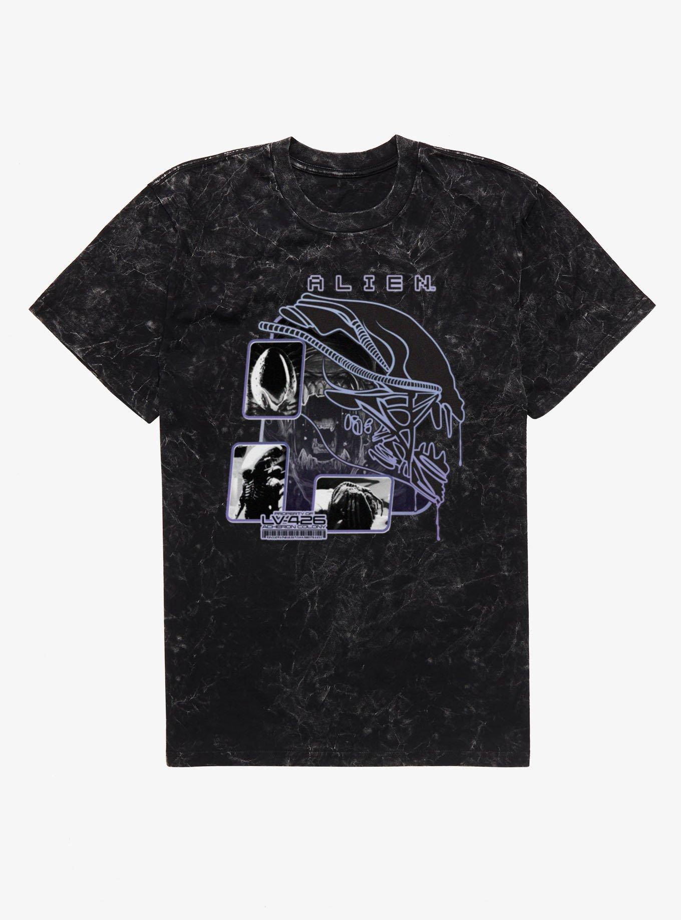 Alien Property Of Lv-426 Acheron Colony Mineral Wash T-Shirt, , hi-res