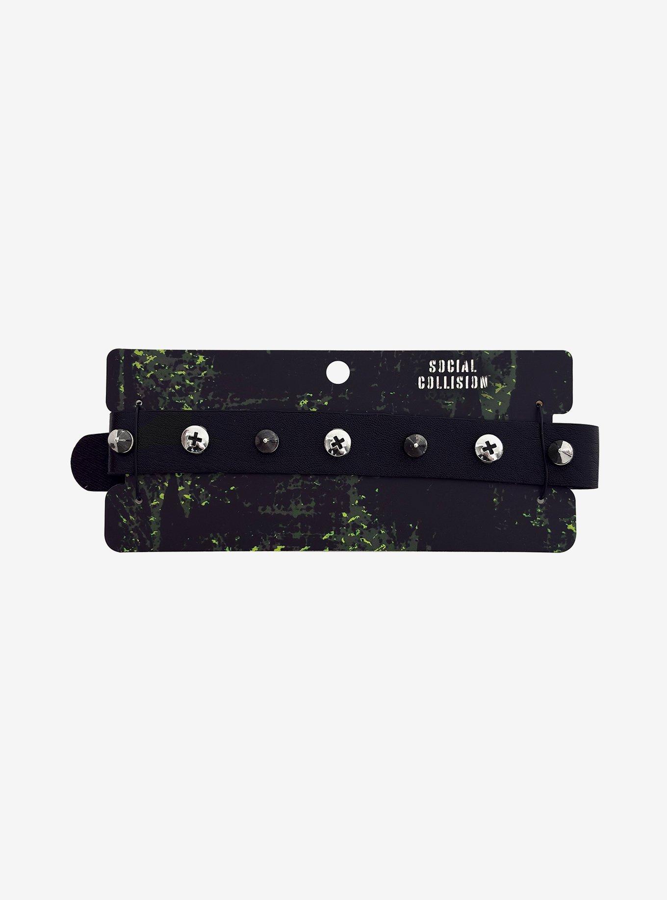 Social Collision Screw Spike Choker, , hi-res