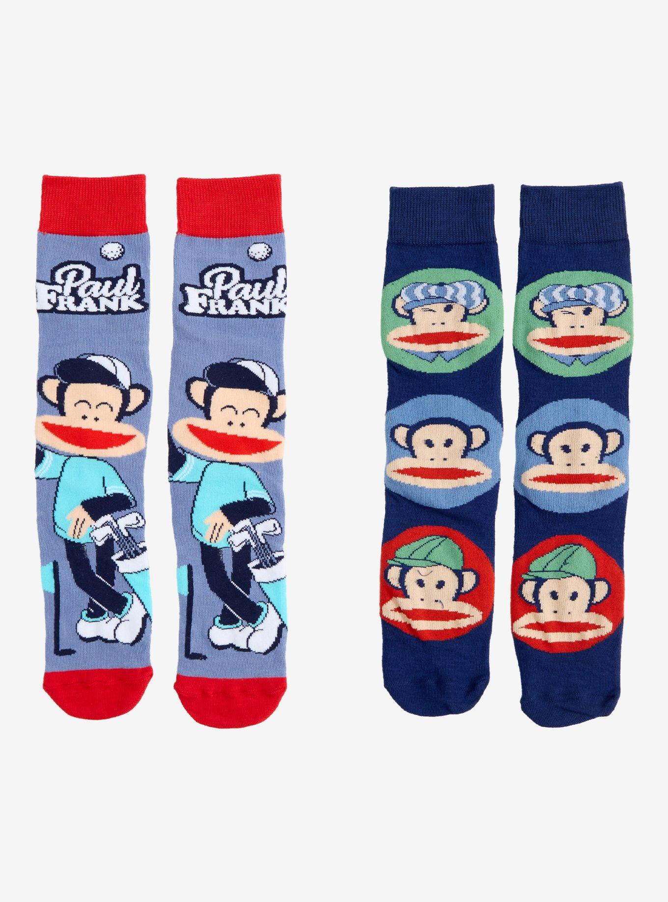 Paul Frank Julius Golf Crew Socks 2 Pair, , hi-res