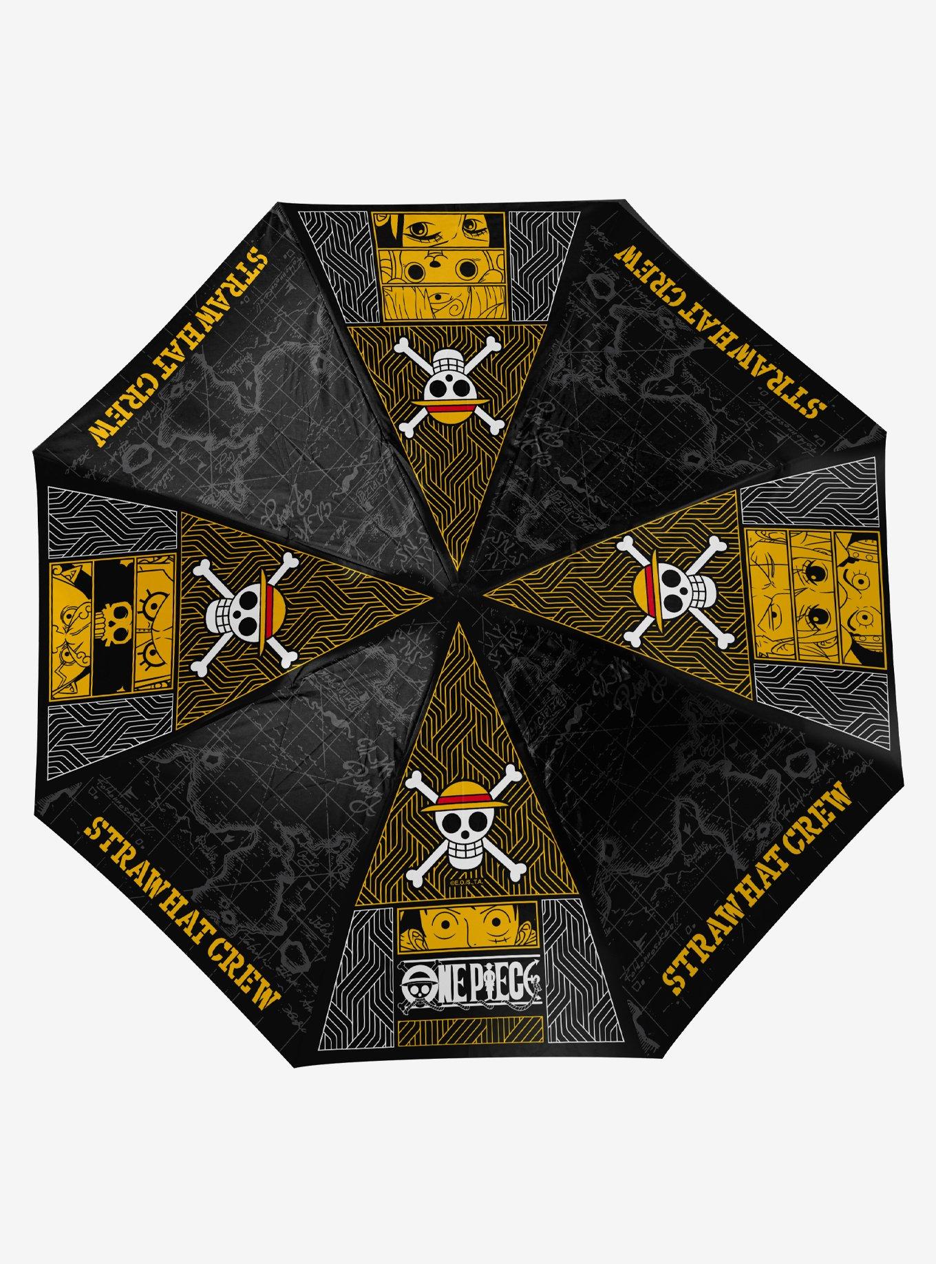 One Piece Straw Hat Crew Umbrella | Hot Topic