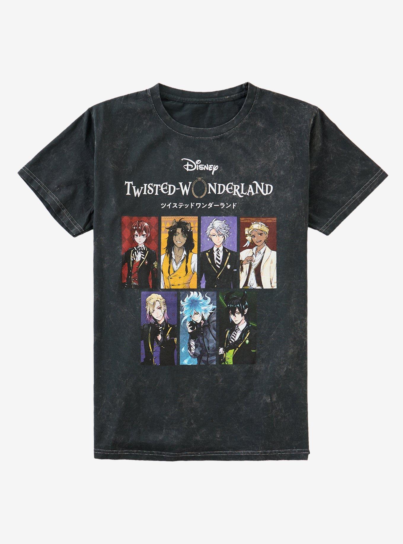 Disney Twisted-Wonderland Housewardens Dark Wash T-Shirt, , hi-res