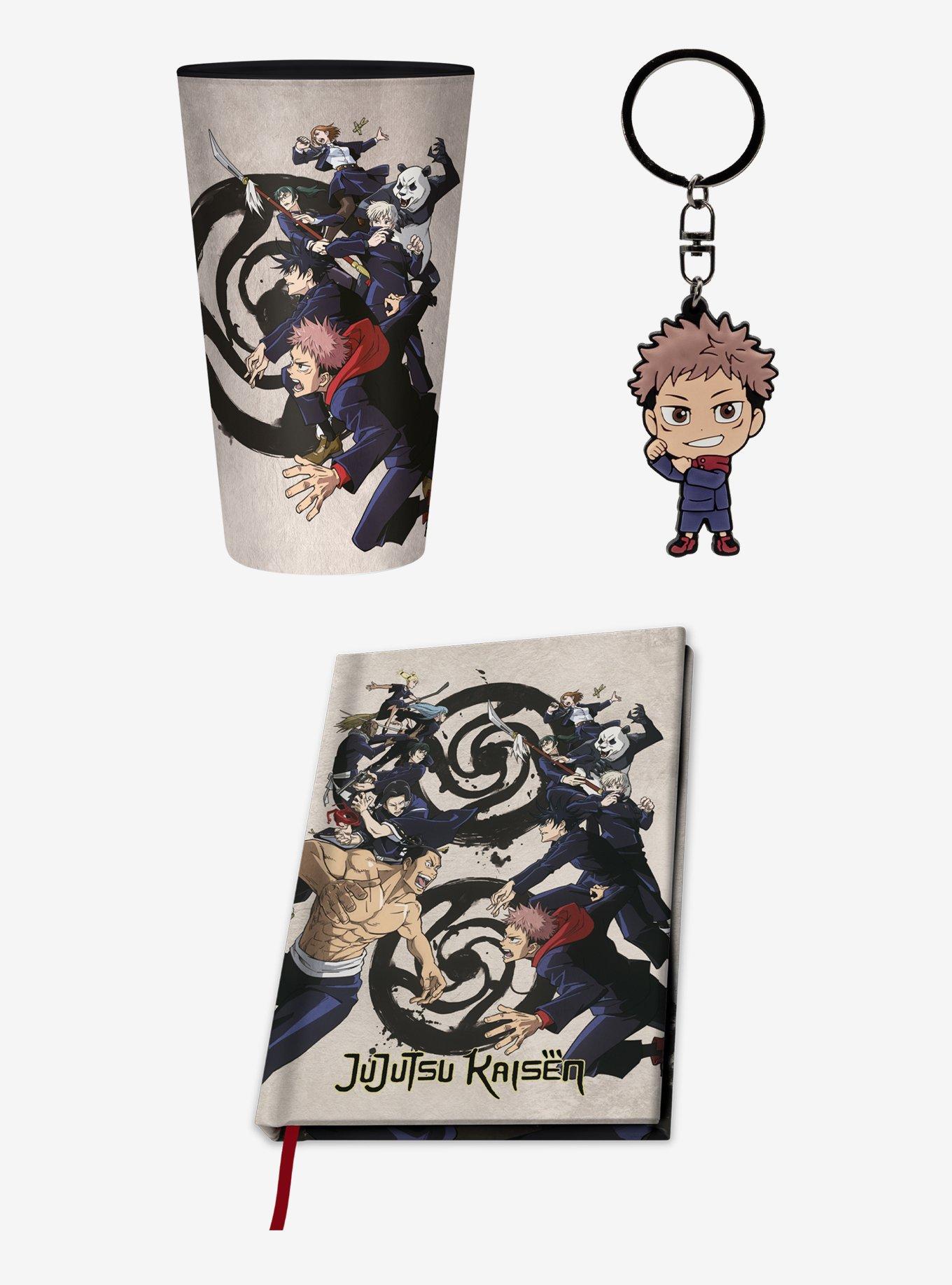 Jujustu Kaisen Notebook Keychain Glass Bundle, , hi-res