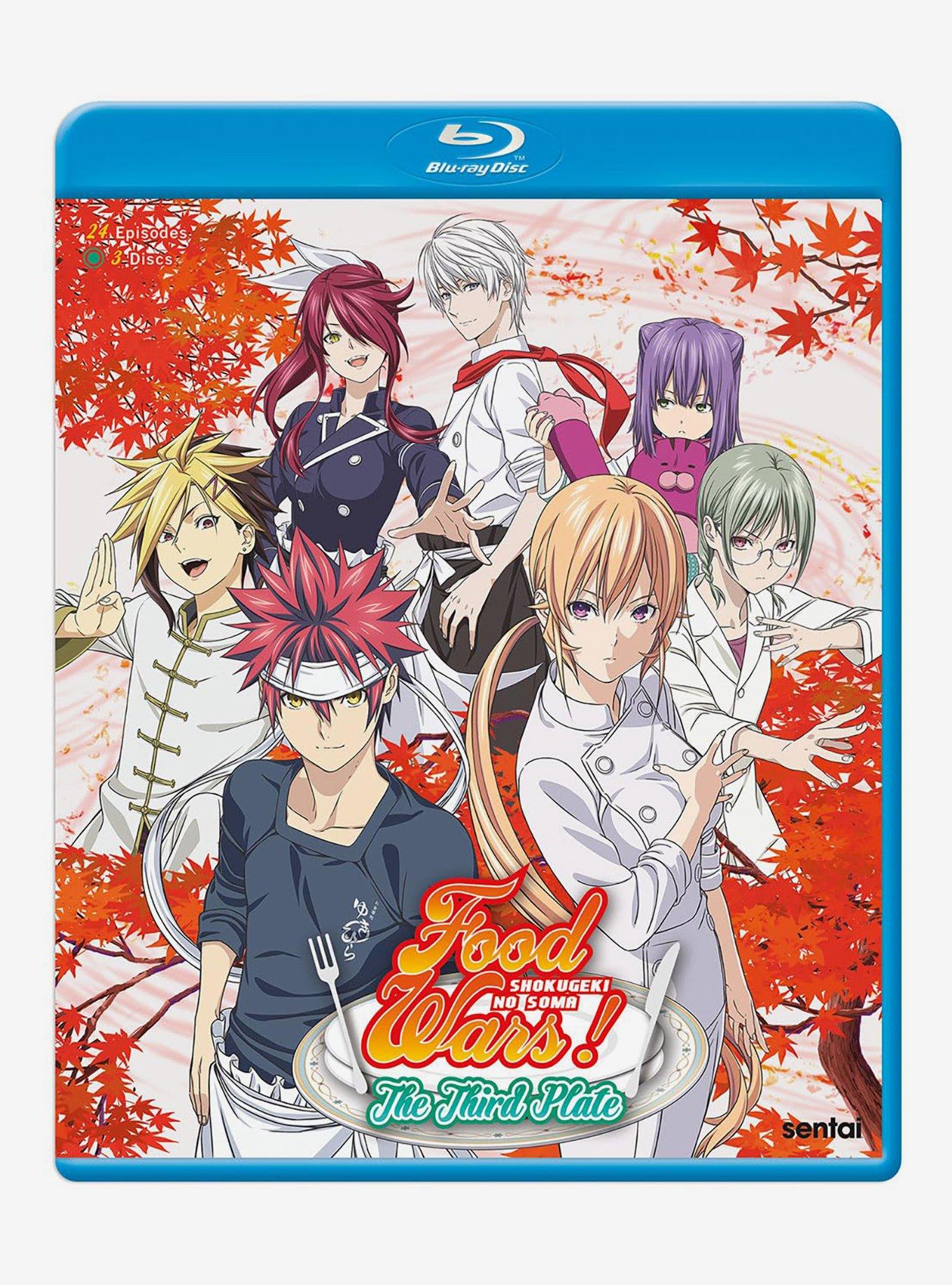 Food Wars: The Third Plate Complete Collection Blu-Ray, , hi-res