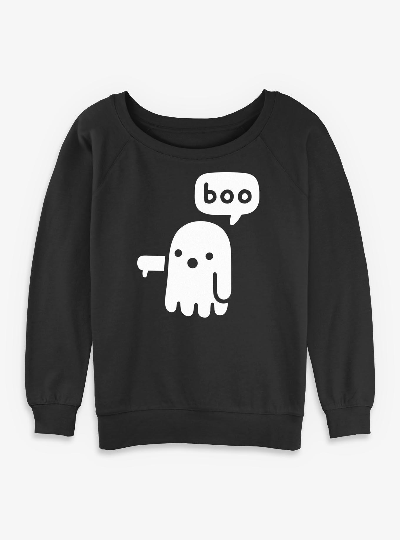 Ghost Of Disapproval Girls Slouchy Sweatshirt, , hi-res