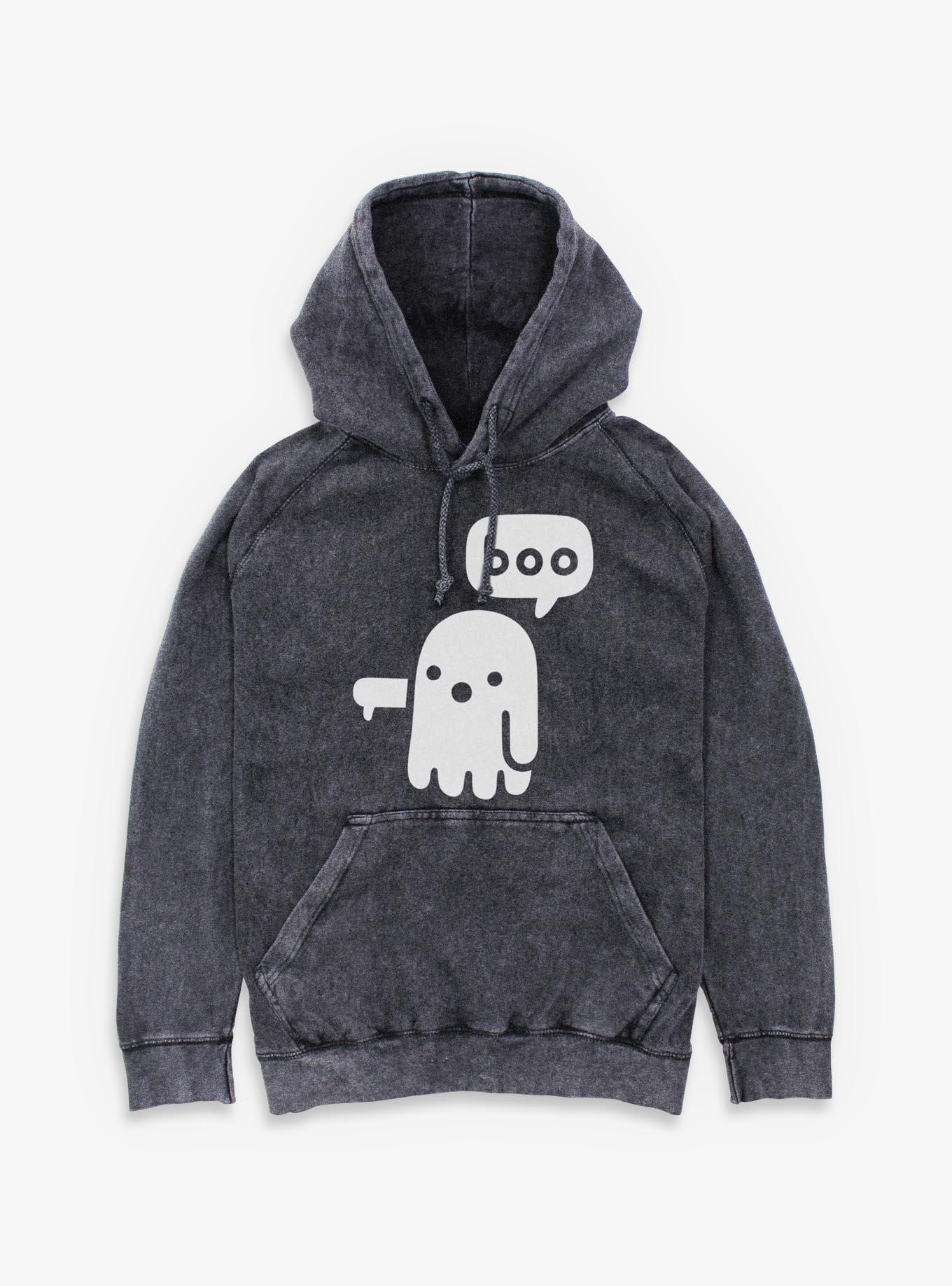 Ghost Of Disapproval Mineral Wash Hoodie, , hi-res