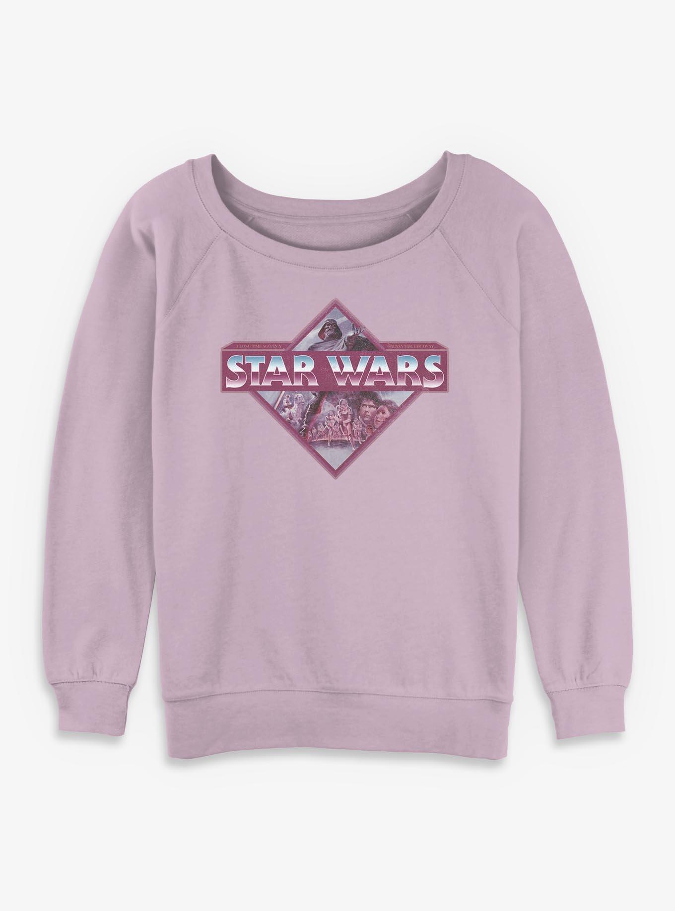 Star Wars Collage Girls Slouchy Sweatshirt, , hi-res