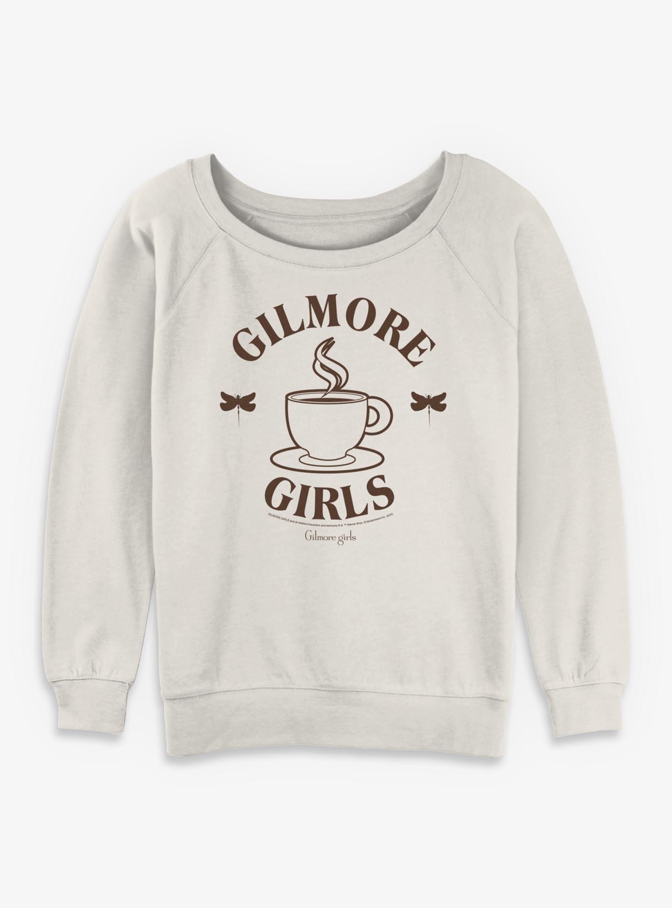 Gilmore Girls Coffee Cup Girls Slouchy Sweatshirt, , hi-res