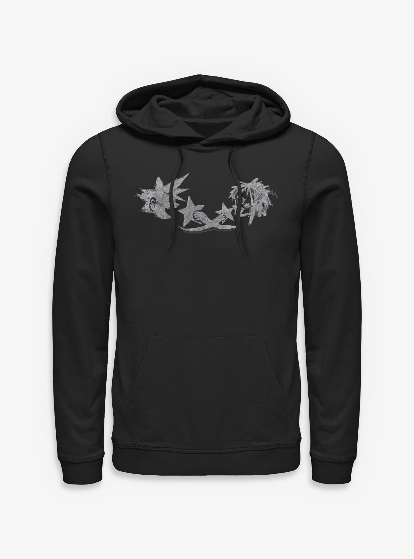Disney Kingdom Hearts Sora & Kairi Chalk Drawing Hoodie, , hi-res