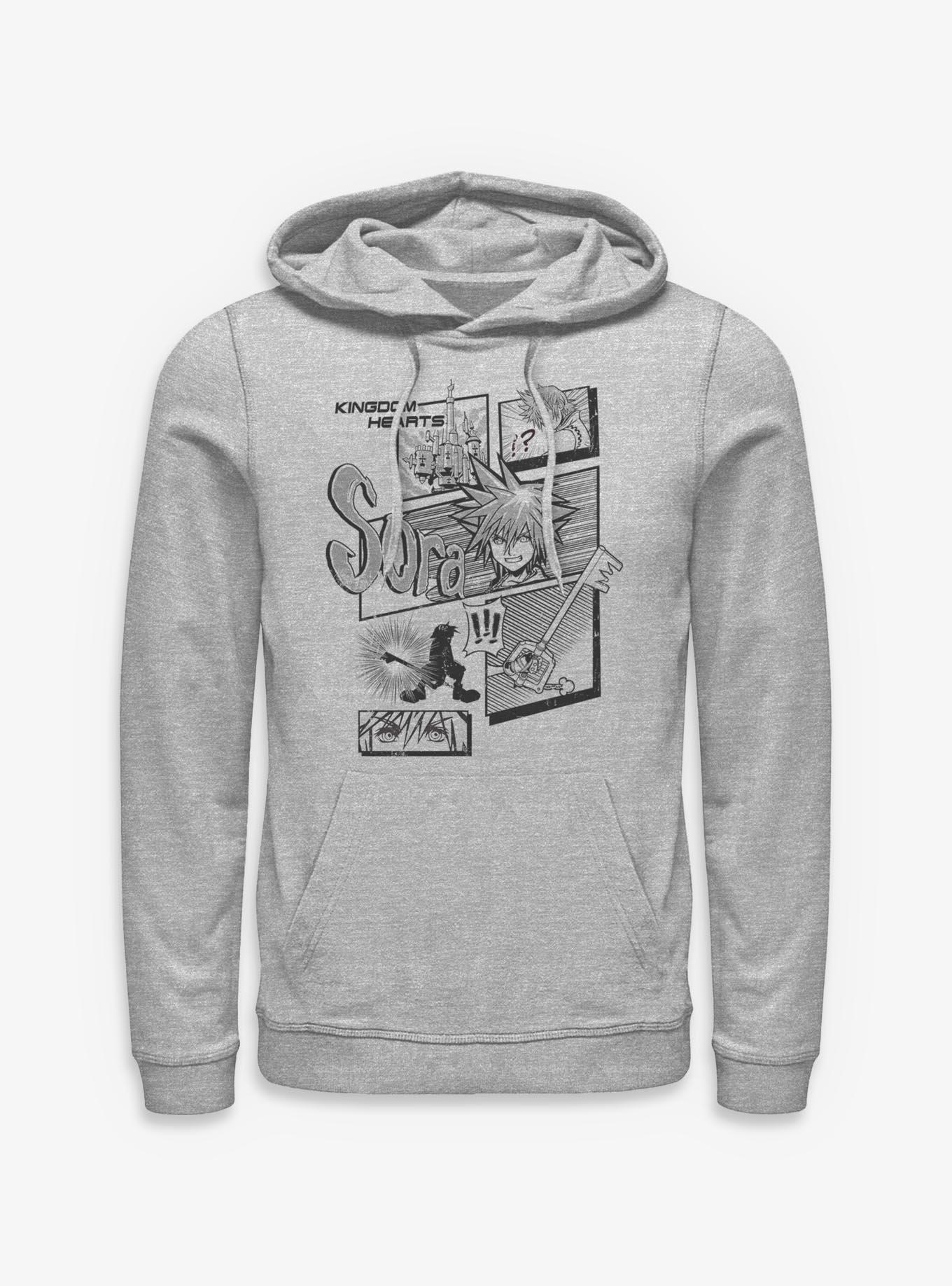 Disney Kingdom Hearts Sora Key Pages Hoodie, , hi-res
