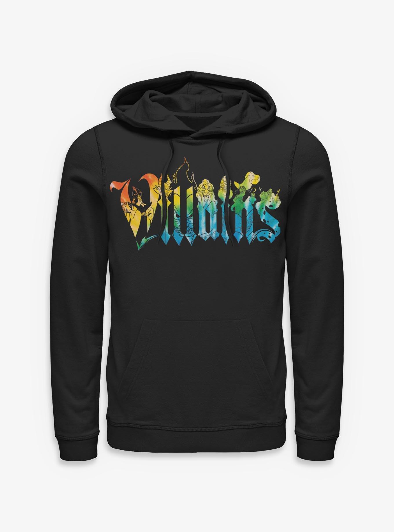 Disney Villains Character Letter Hoodie, , hi-res