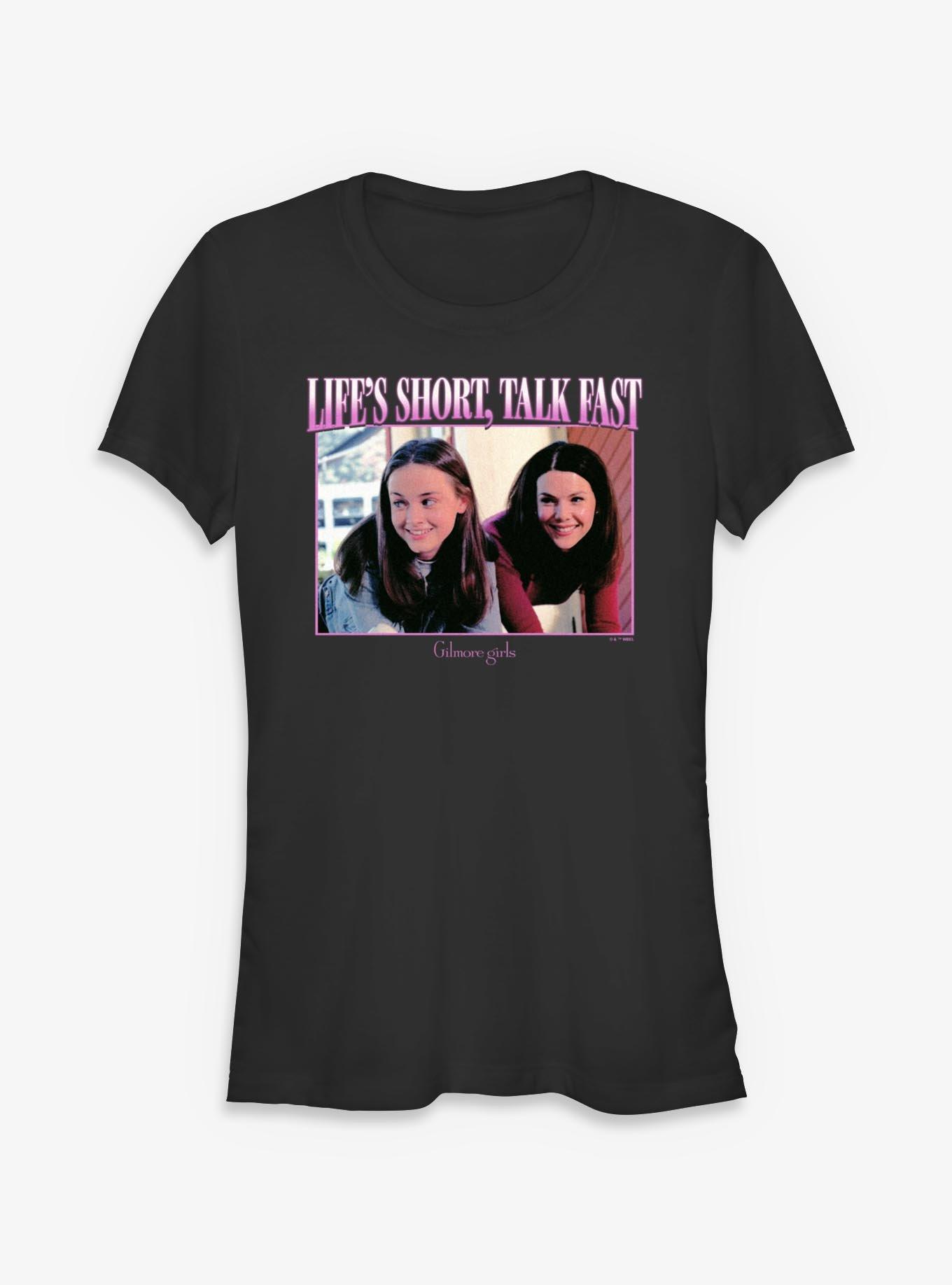Gilmore Girls Life's Short, Talk Fast Girls T-Shirt, , hi-res