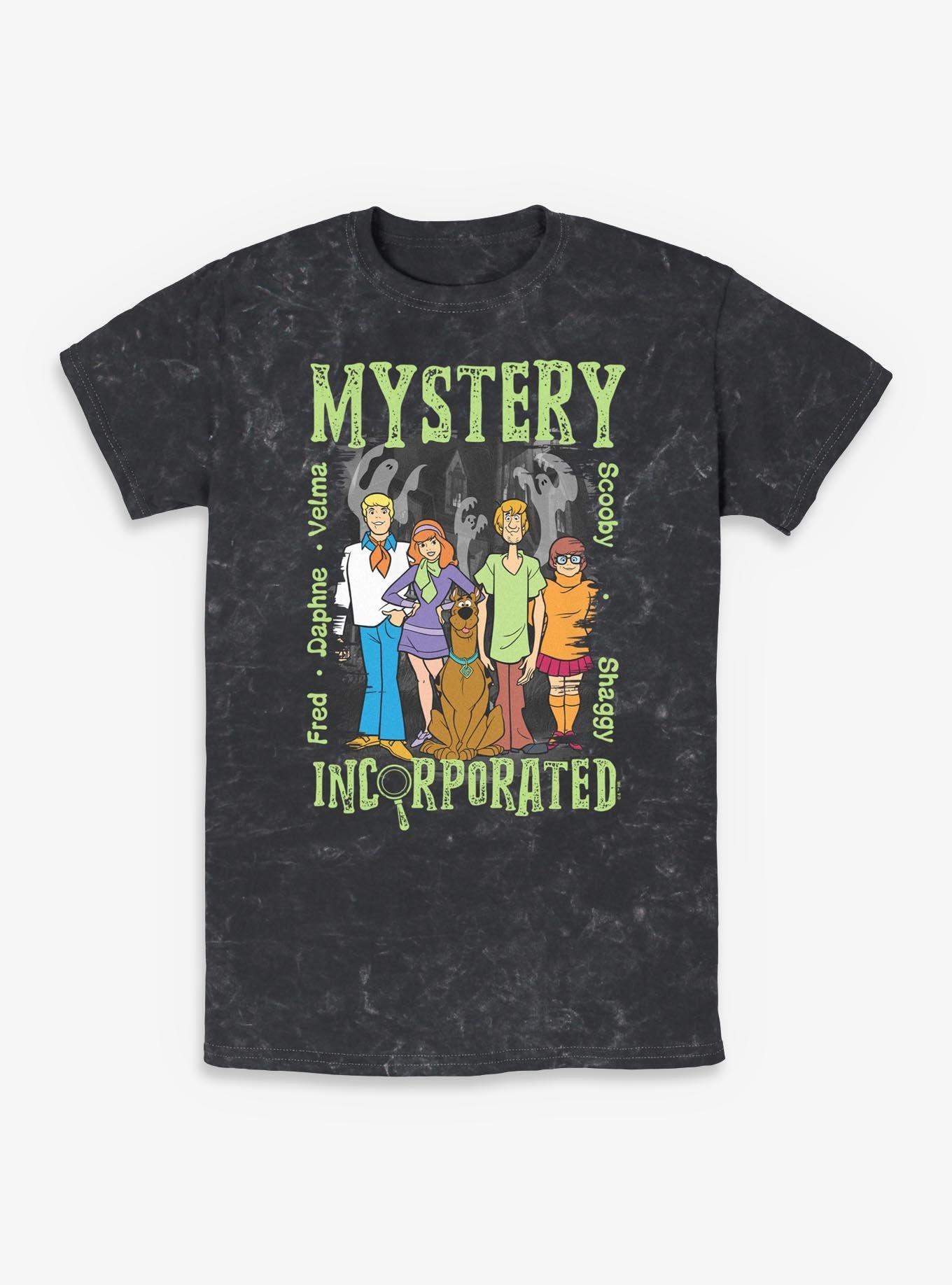 Scooby-Doo Mystery Inc Crew Mineral Wash T-Shirt, , hi-res